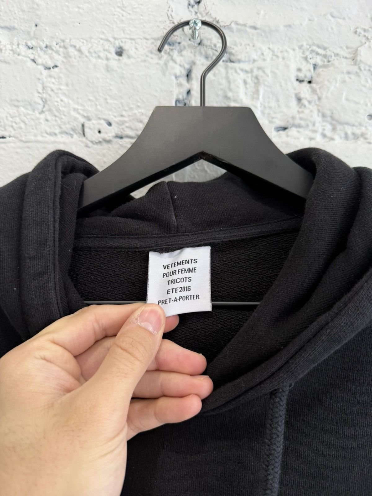 Vetements 2016 VETEMENTS 1/50 ‘ZEMFIRA’ MOSCOW EXCLUSIVE HOODIE Size US XS / EU 42 / 0 - 8 Thumbnail