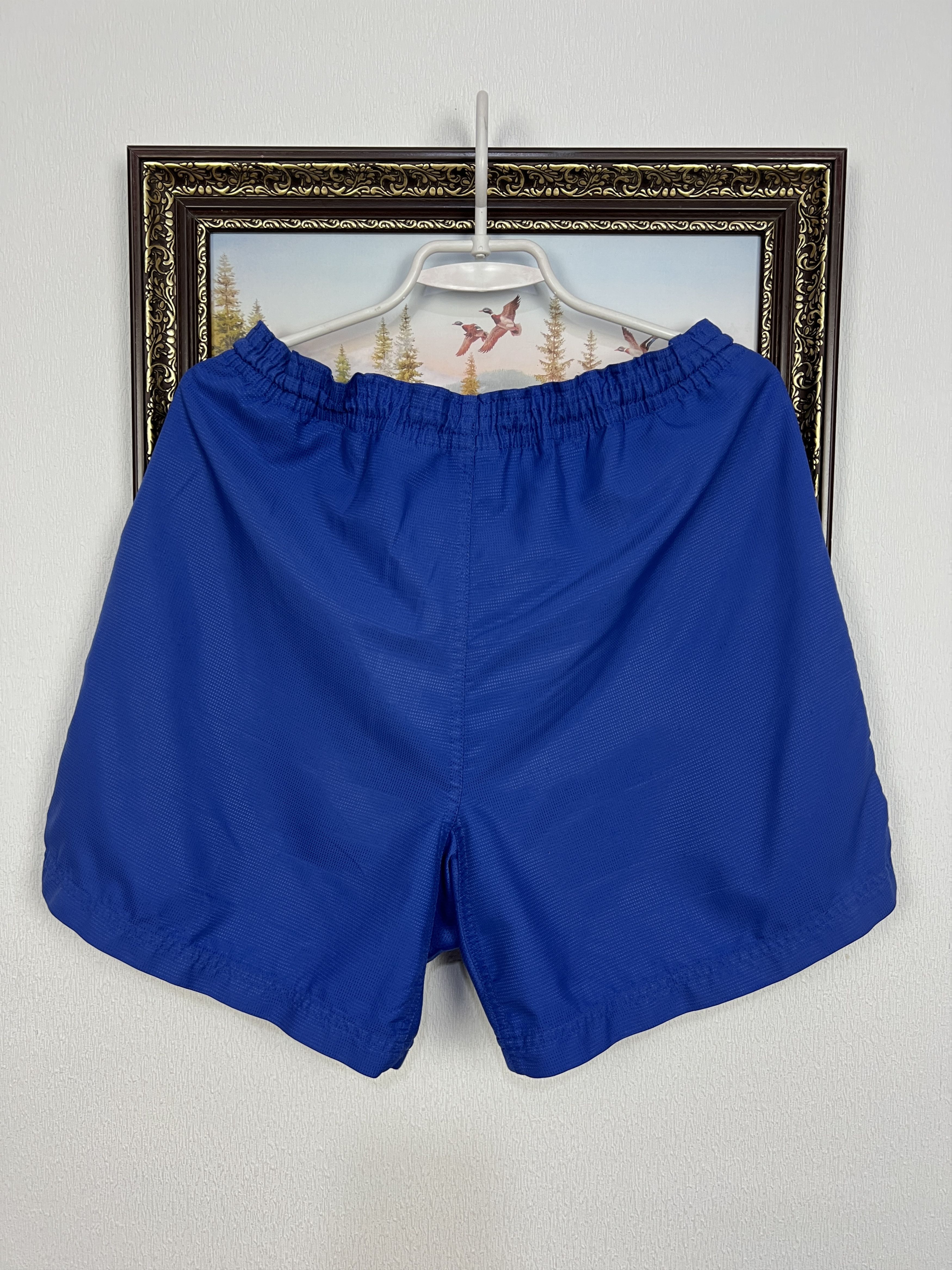 Nike Vintage 90's Nike Netherlands Holland Football Blue Shorts Size US 32 / EU 48 - 12 Thumbnail