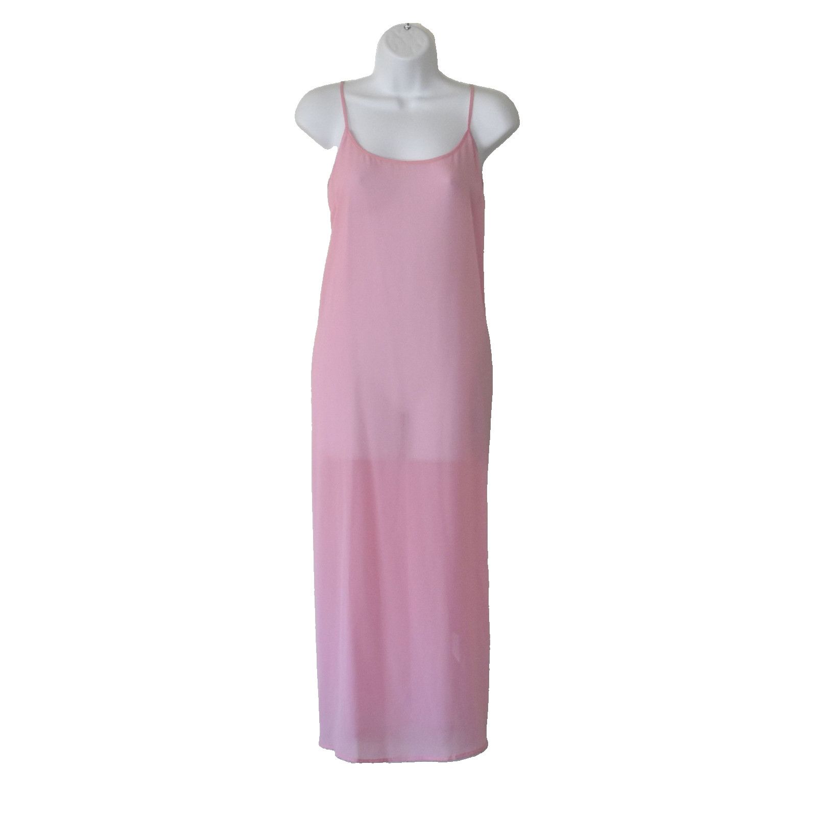 Emporio Armani EMPORIO ARMANI Pink Spaghetti Straps Slip Dress Size 48 Size XL / US 12-14 / IT 48-50 - 2 Thumbnail