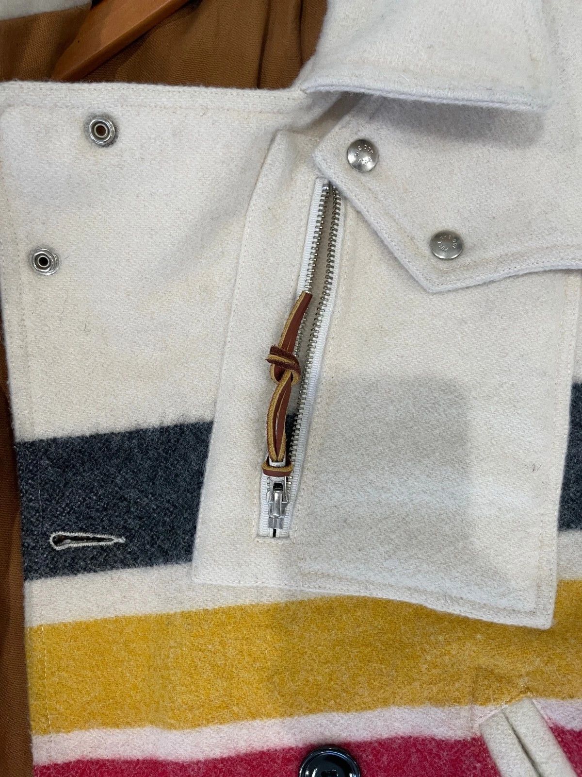 Monitaly Monitaly Multicolor Trench Coat Sz 42/L Size US L / EU 52-54 / 3 - 8 Thumbnail