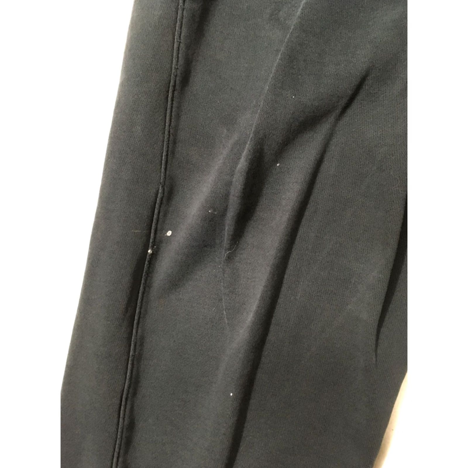 Adidas Adidas Pants Black Adults Large Classic Sweatpants Fleece Cotton 30” Regular Waist Drawstring Vintage Men Size US 33 - 3 Thumbnail