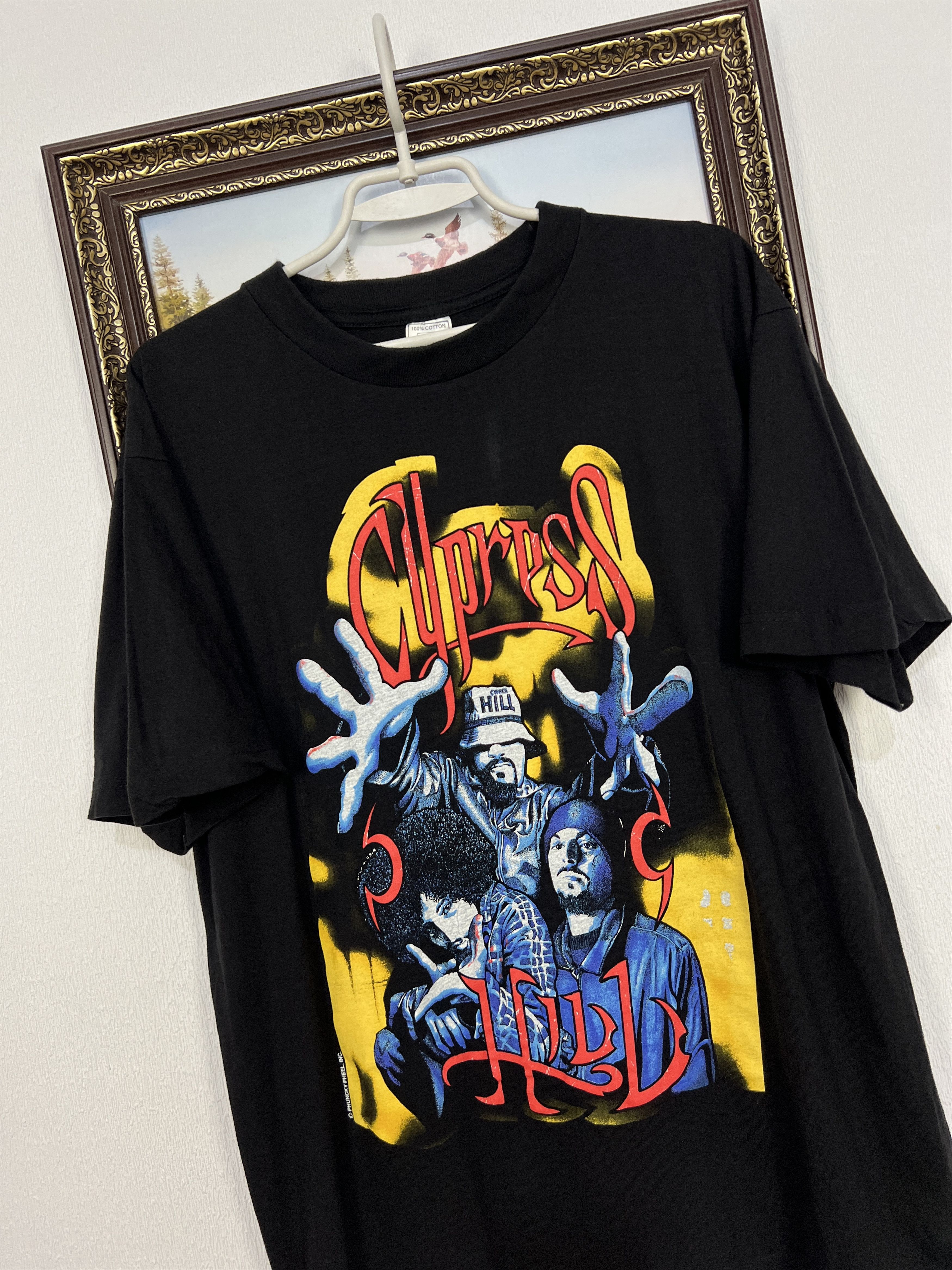 Vintage Vintage 90's Cypress Hill Shirt Rap Band Experience Tee Size US XL / EU 56 / 4 - 4 Thumbnail