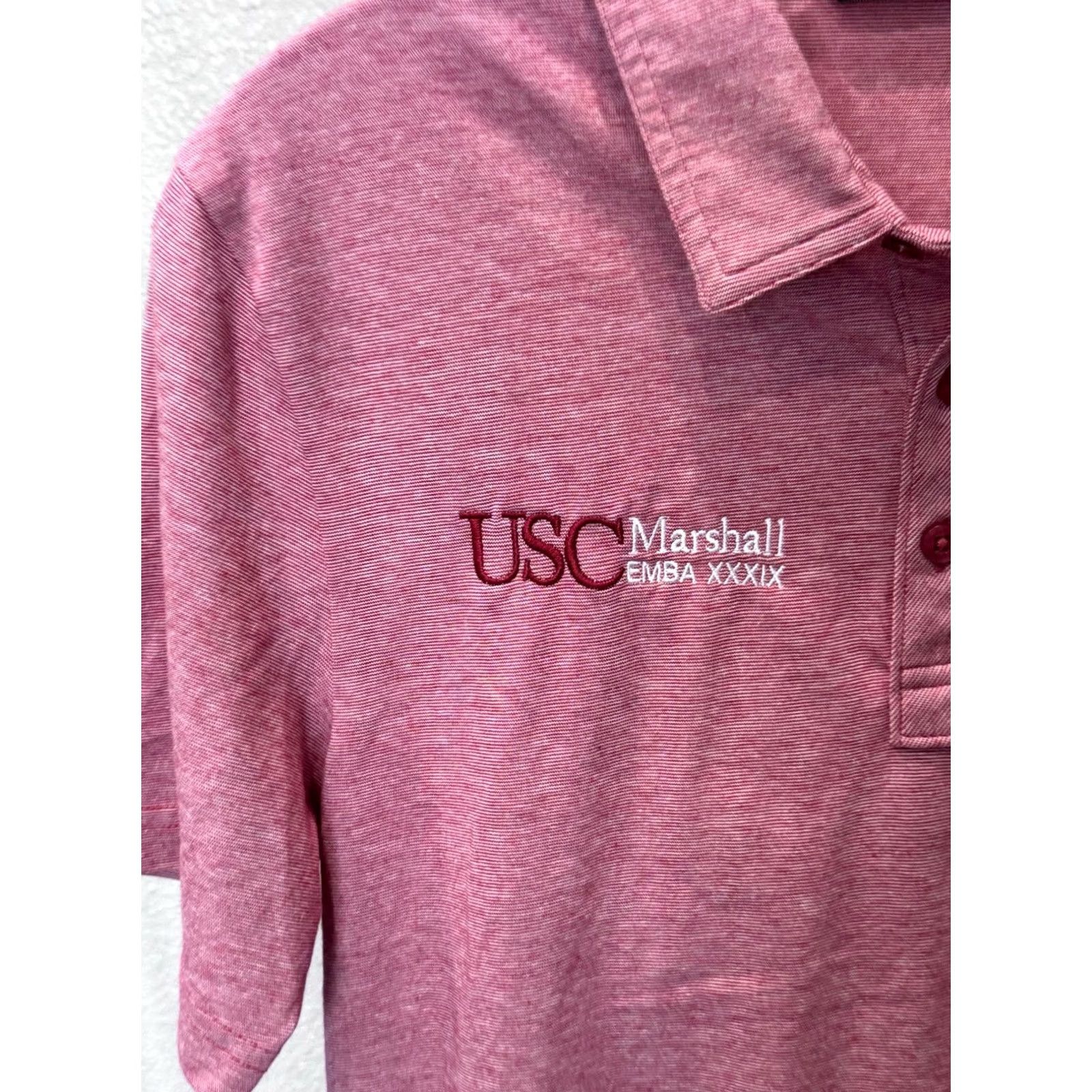 TravisMathew Travis Matthew USC Marshall EMBA POLO SHIRT Medium M Mens Size US M / EU 48-50 / 2 - 5 Thumbnail