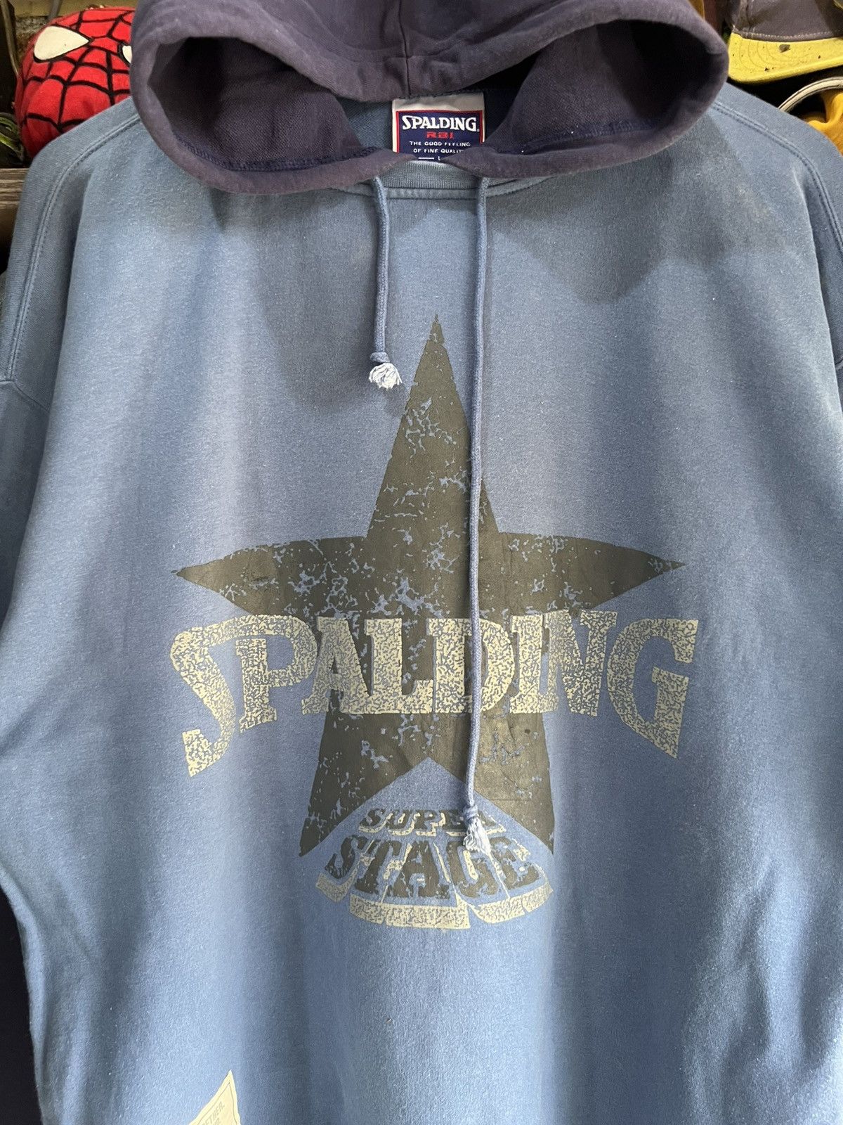 Spalding 🔥Vintage Spalding Super Stage Hoodie Size US L / EU 52-54 / 3 - 7 Thumbnail