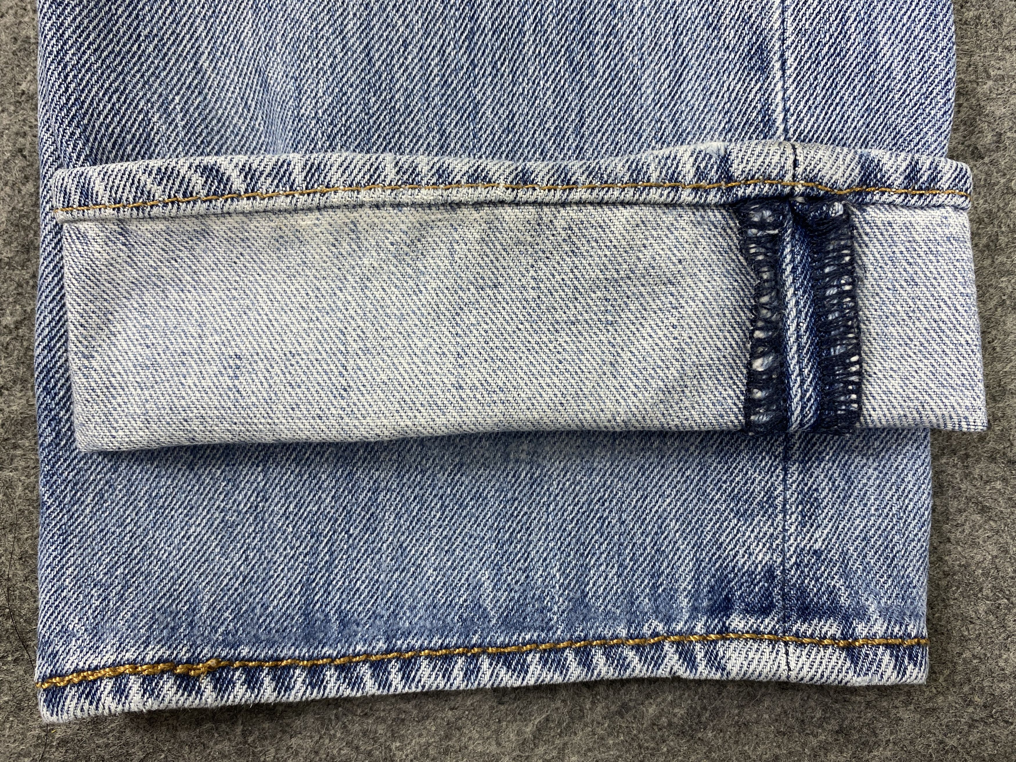 Levi's Light Blue Wash Vintage Levi's 501 32x32.5 Denim JN2455 Size US 32 / EU 48 - 14 Thumbnail