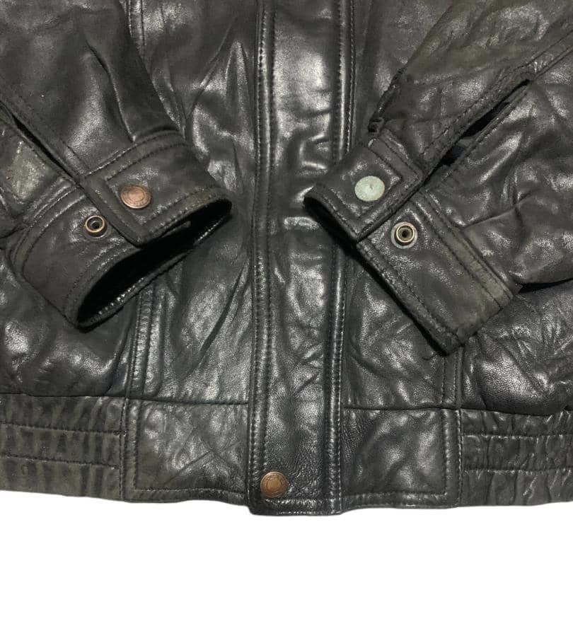 Japanese Brand Vintage Japanese Durante Genuine Bomber Leather Jacket Size US L / EU 52-54 / 3 - 4 Thumbnail