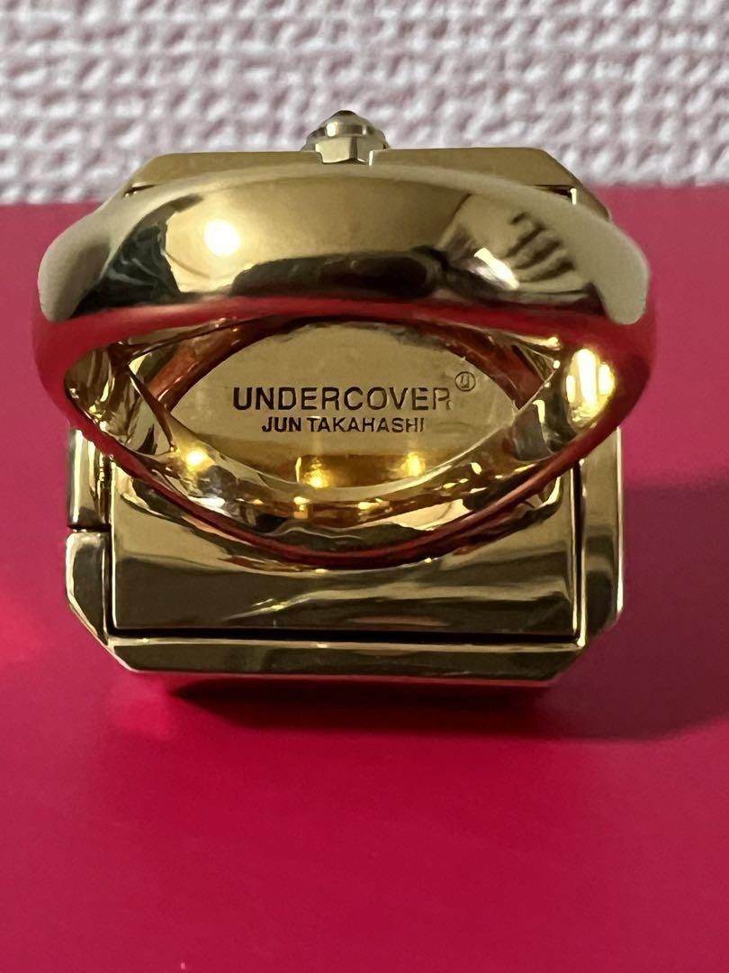 Undercover UNDERCOVER Pyramid Case Ring Watch Silver / Gold Size ONE SIZE - 4 Thumbnail