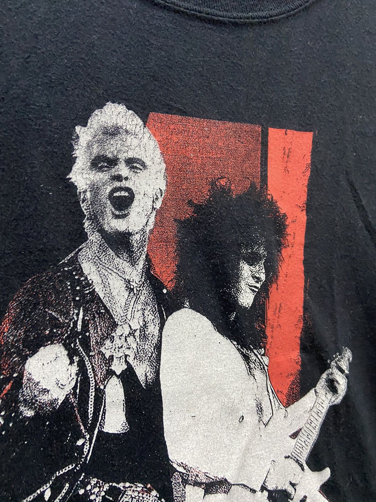 Band Tees BILLY IDOL & STEVE STEVENS DUO CONCERT UNPLUGGED TEE SHIRT Size US XL / EU 56 / 4 - 2 Thumbnail