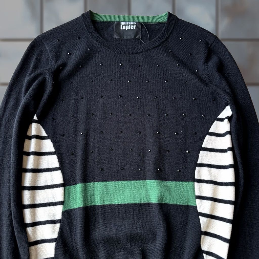 Markus Lupfer Markus Lupfer Sweater Women's S Multicolor Merino Wool Pullover Casual Designer Size S / US 4 / IT 40 - 1 Thumbnail
