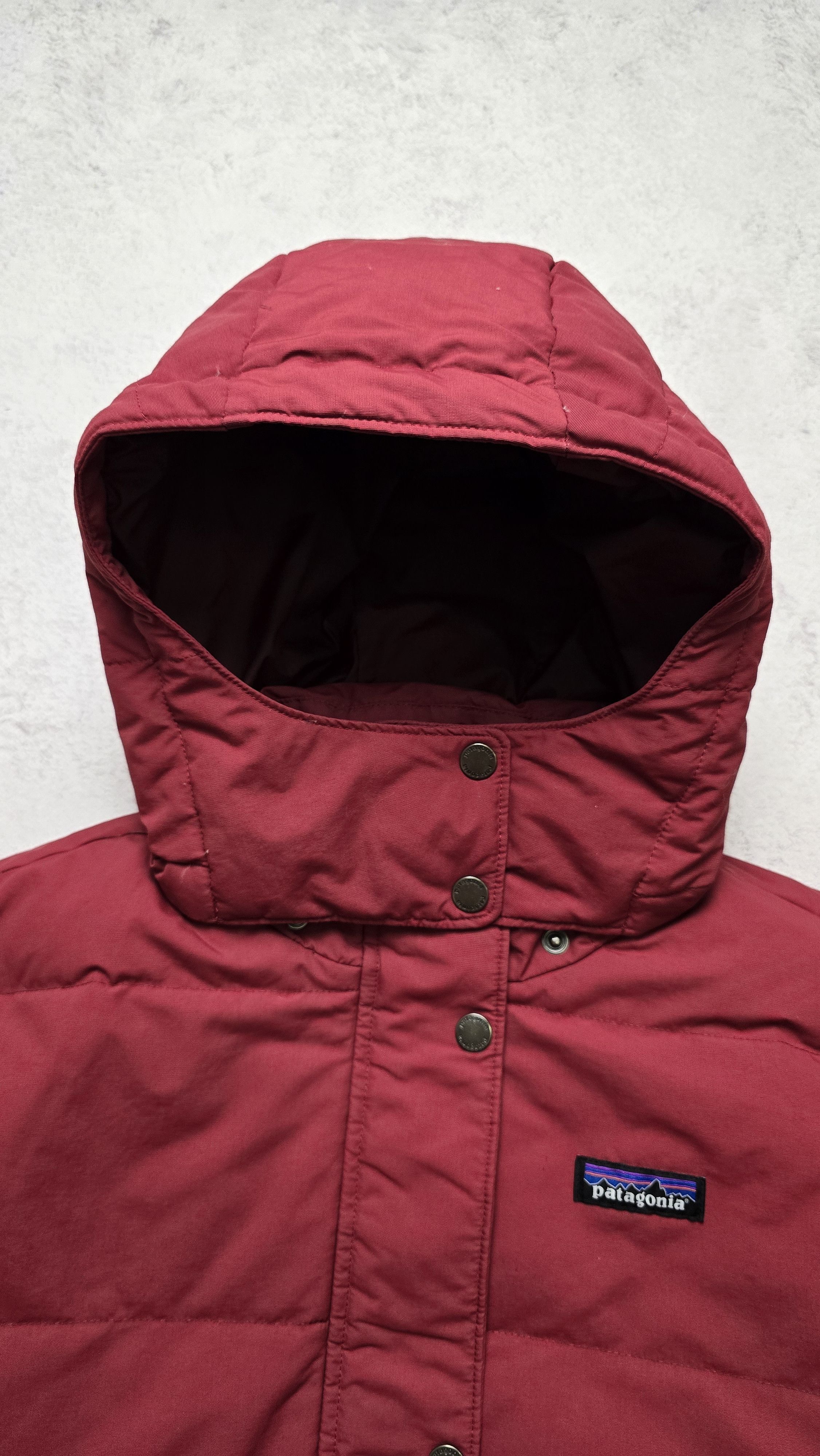Patagonia Patagonia Hooded Down Puffer Jacket Cropped Winter Coat Size S / US 4 / IT 40 - 14 Thumbnail