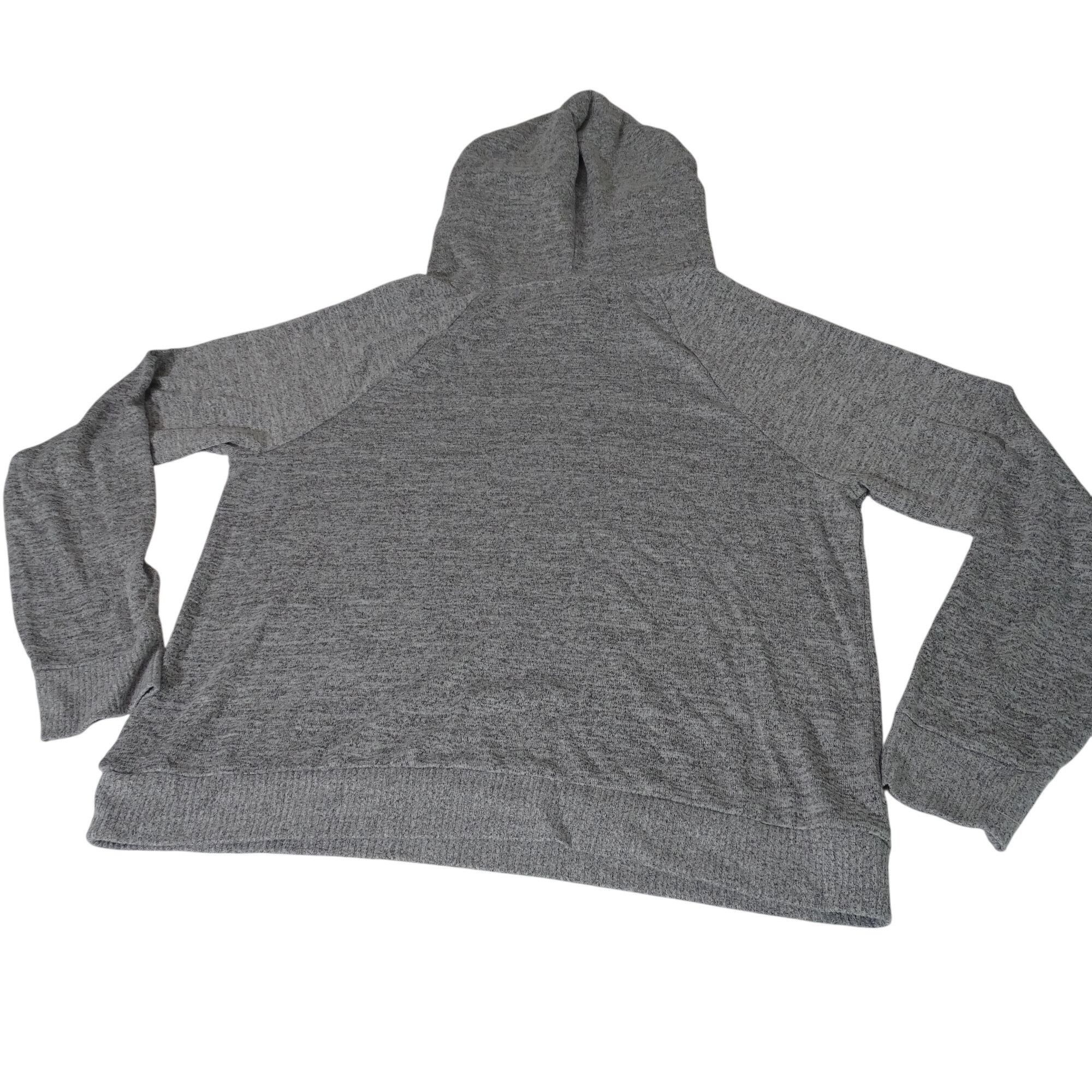 Gap Gap Space Dye Grey Raglan Pullover Hoodie Shirt Women Size M Size M / US 6-8 / IT 42-44 - 2 Thumbnail