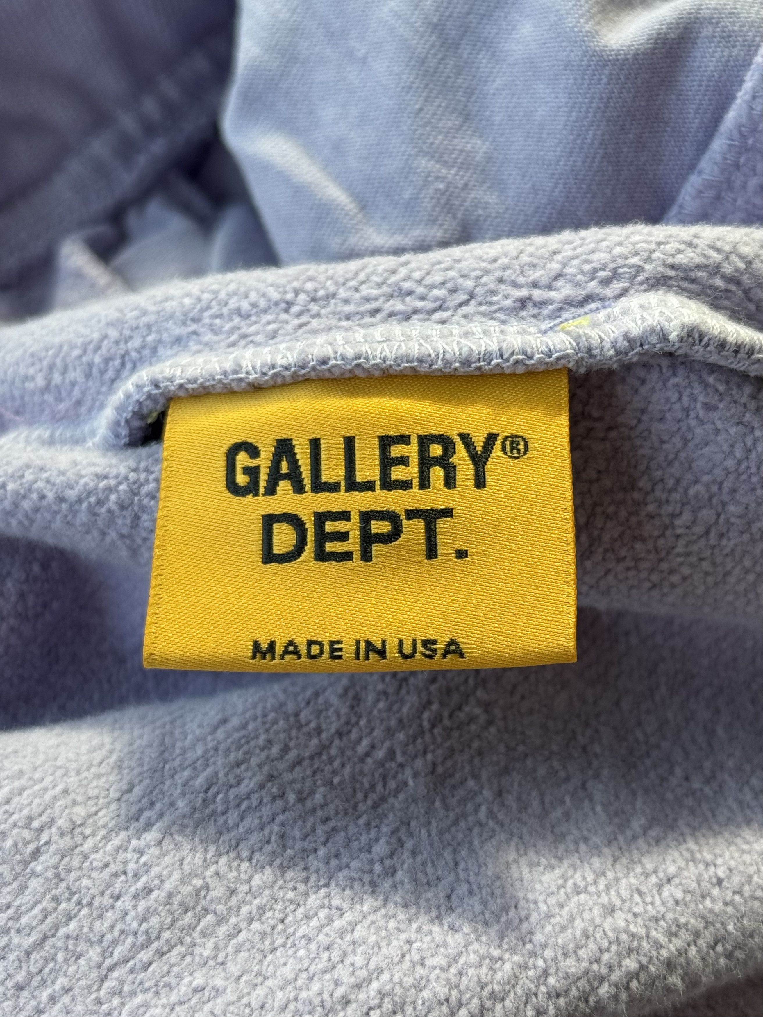Gallery Dept. Gallery Dept Purple & Black Dept Gym Sweatpants Size US 36 / EU 52 - 4 Thumbnail