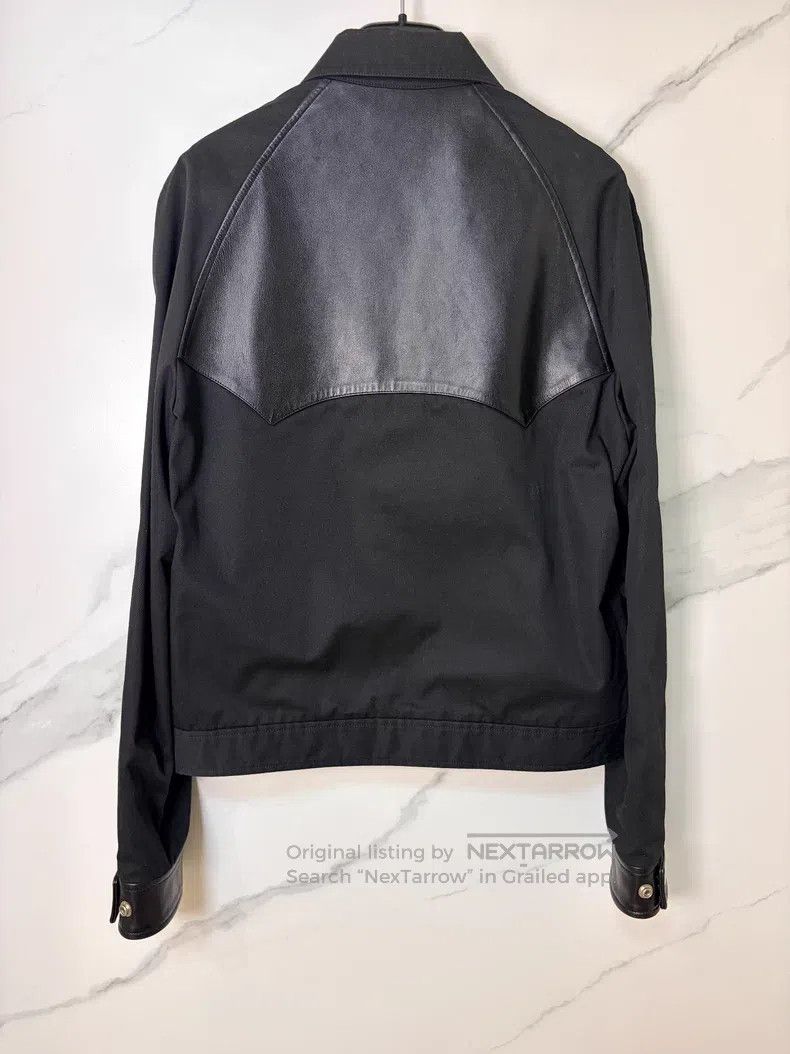 Saint Laurent Paris Saint Laurent Paris Lamb Leather Patchwork Jacket Size US M / EU 48-50 / 2 - 2 Thumbnail