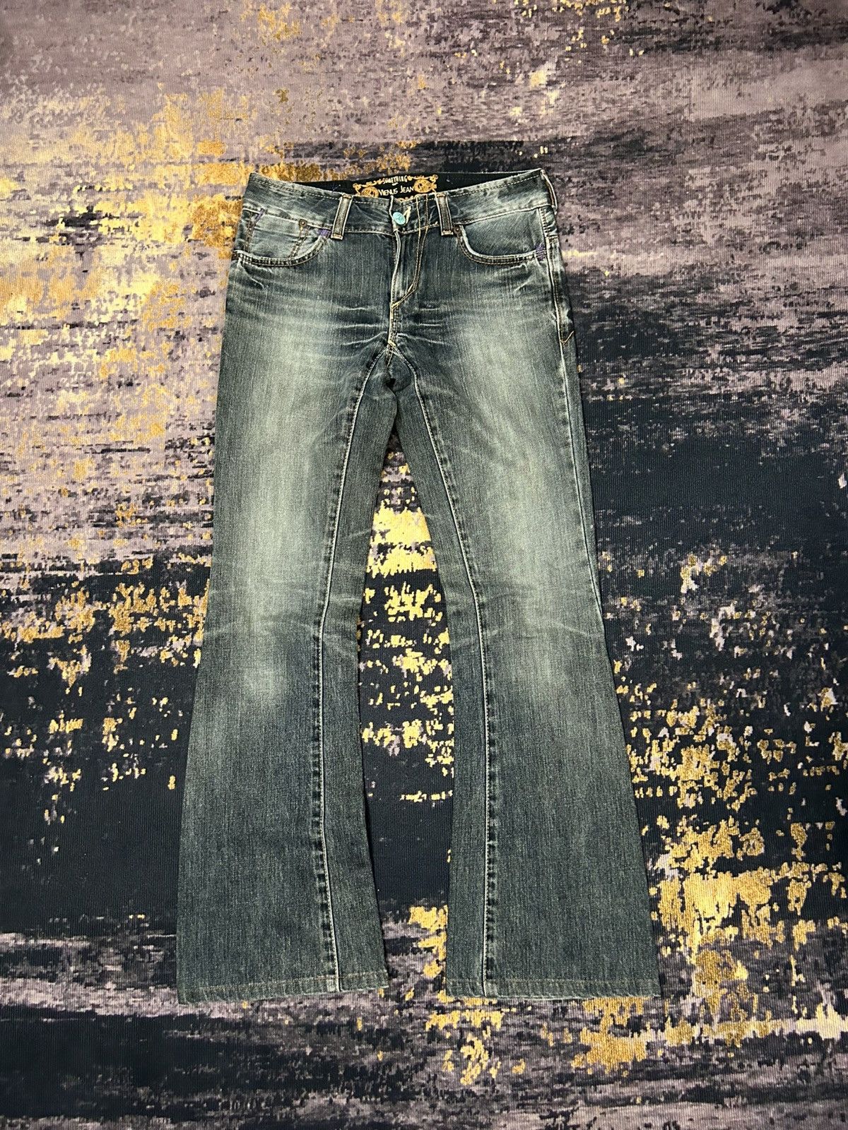 Edwin Vintage Venus Something Edwin Washed Flare Jeans Size US 30 / EU 46 - 4 Thumbnail
