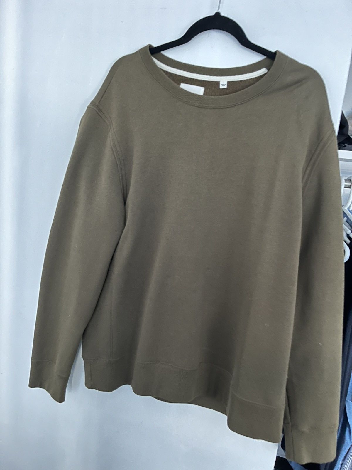 Billy Reid Olive green crew neck Billy Reid sweater Size US XL / EU 56 / 4 - 2 Thumbnail