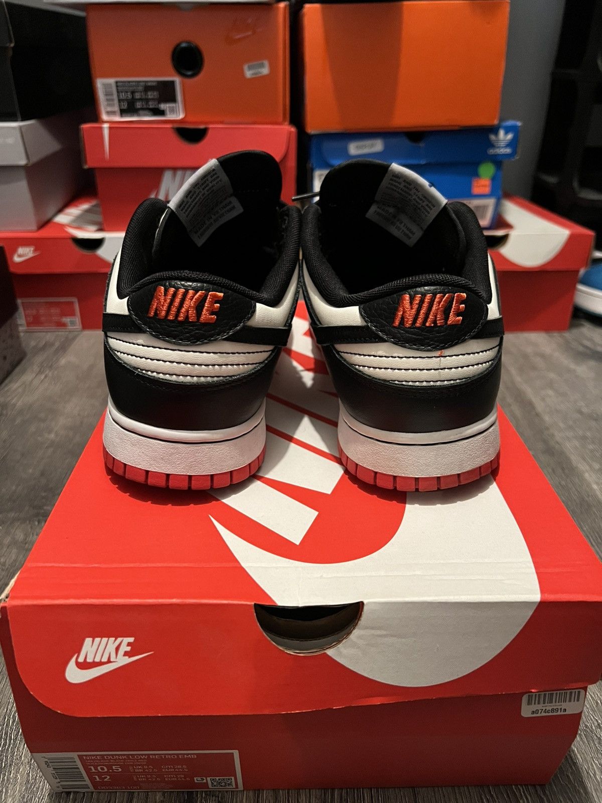 Nike NBA 75th Anniversary Dunks Size US 10.5 / EU 43-44 - 4 Thumbnail