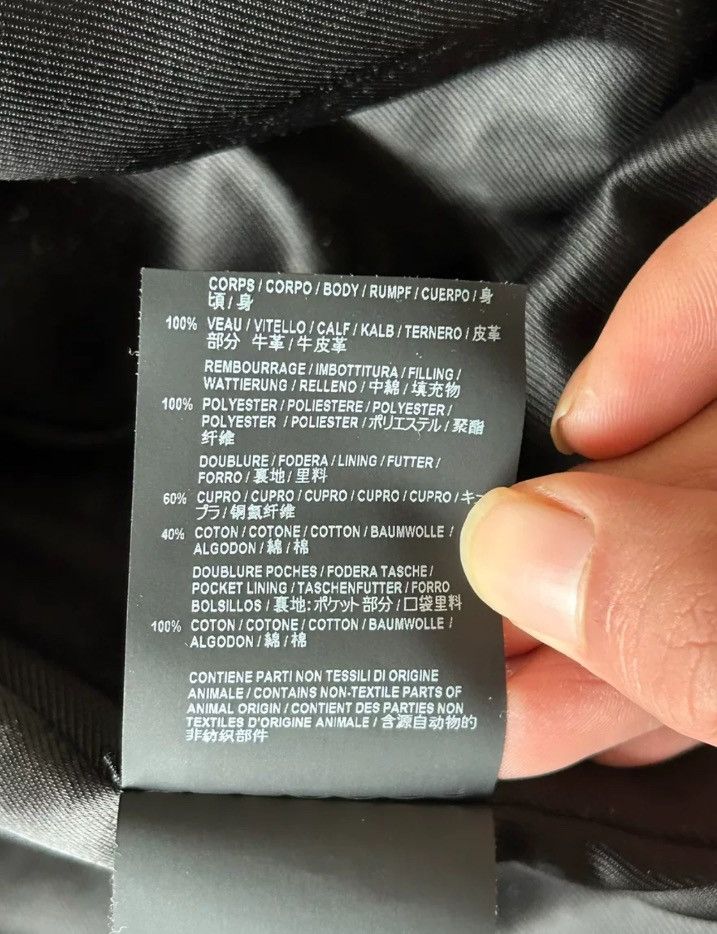 Saint Laurent Paris × Yves Saint Laurent Saint Laurent 18fw logo LO1 leather jacket 2412-Nextarrow Size US M / EU 48-50 / 2 - 6 Thumbnail