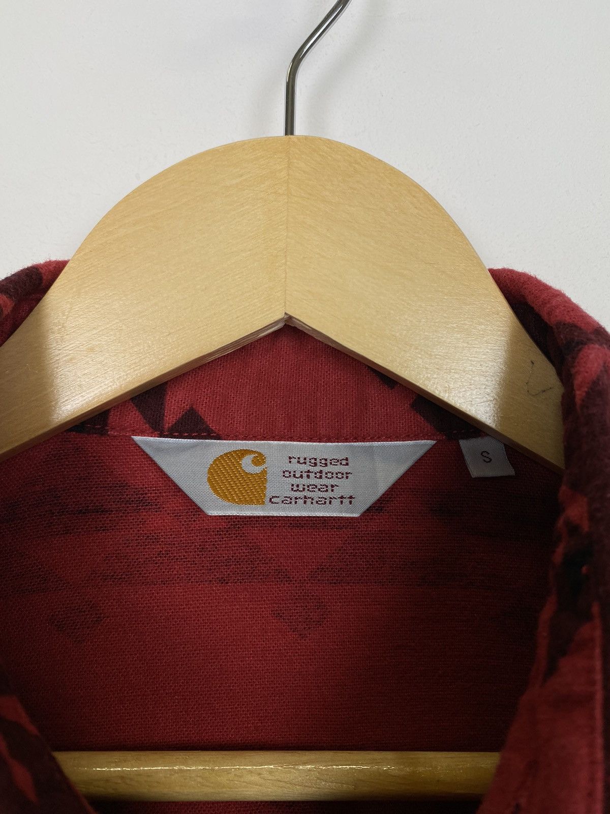 Carhartt Vintage Carhartt WIP Aztec Pattern Wilkins Shirt Buttons Up Size US S / EU 44-46 / 1 - 7 Thumbnail