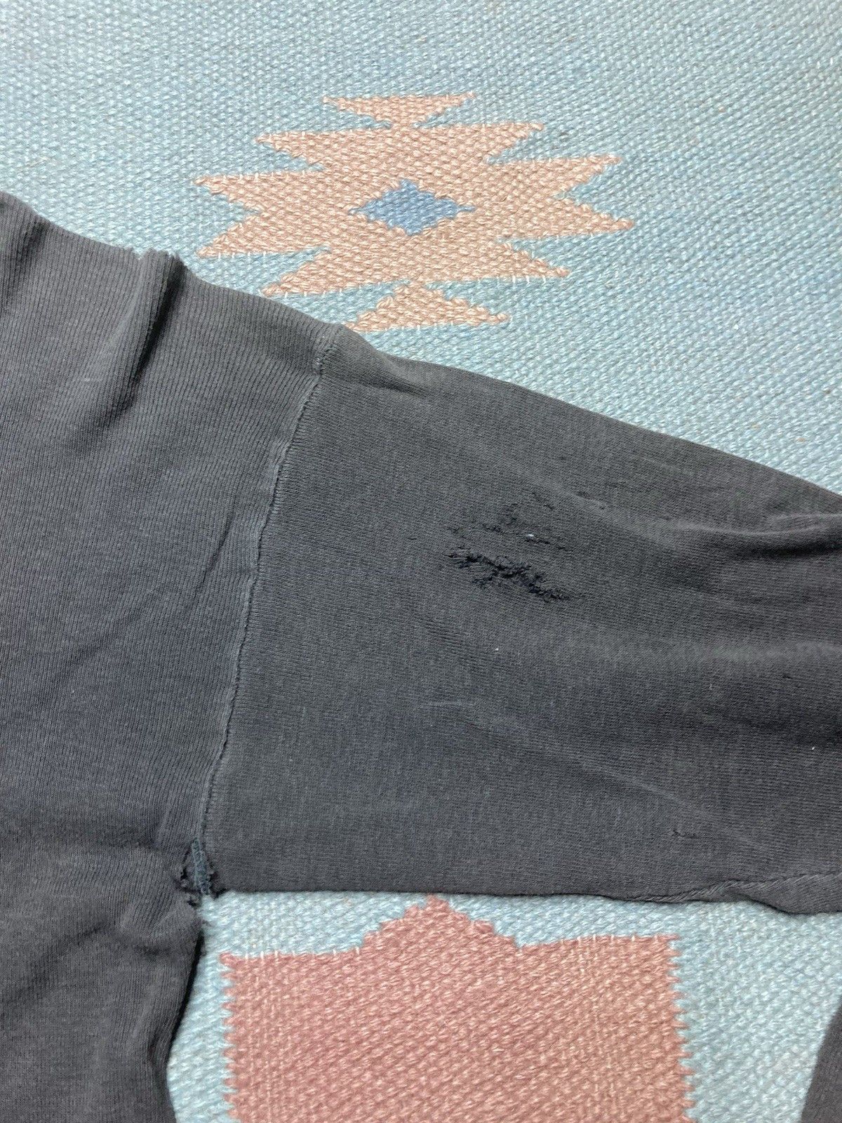 Vintage Vintage 1950s t shirt roll neck distressed thrashed large Size US L / EU 52-54 / 3 - 7 Thumbnail