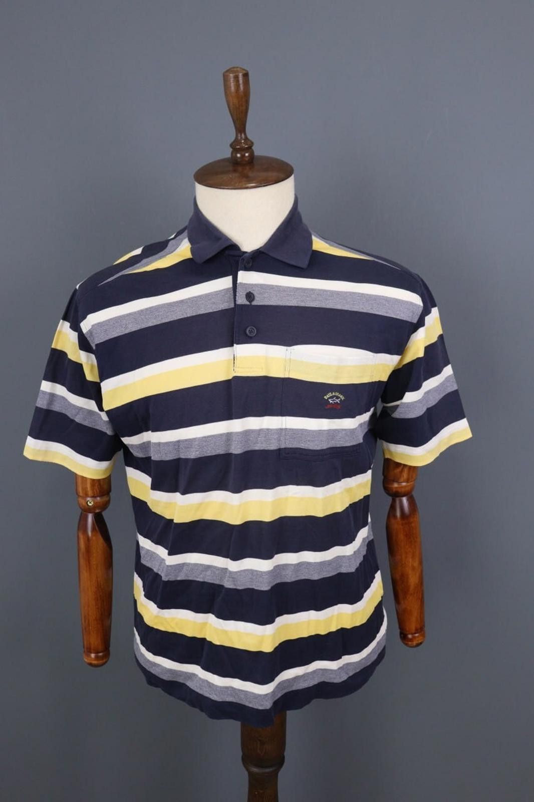 Paul & Shark Paul & Shark Yachying Multicolor Striped Shprt Shirt Size M Size US M / EU 48-50 / 2 - 1 Thumbnail