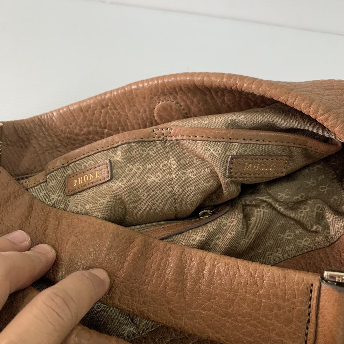 Anya Hindmarch Anya Hindmarch Leather Shoulder Bag Size ONE SIZE - 13 Thumbnail