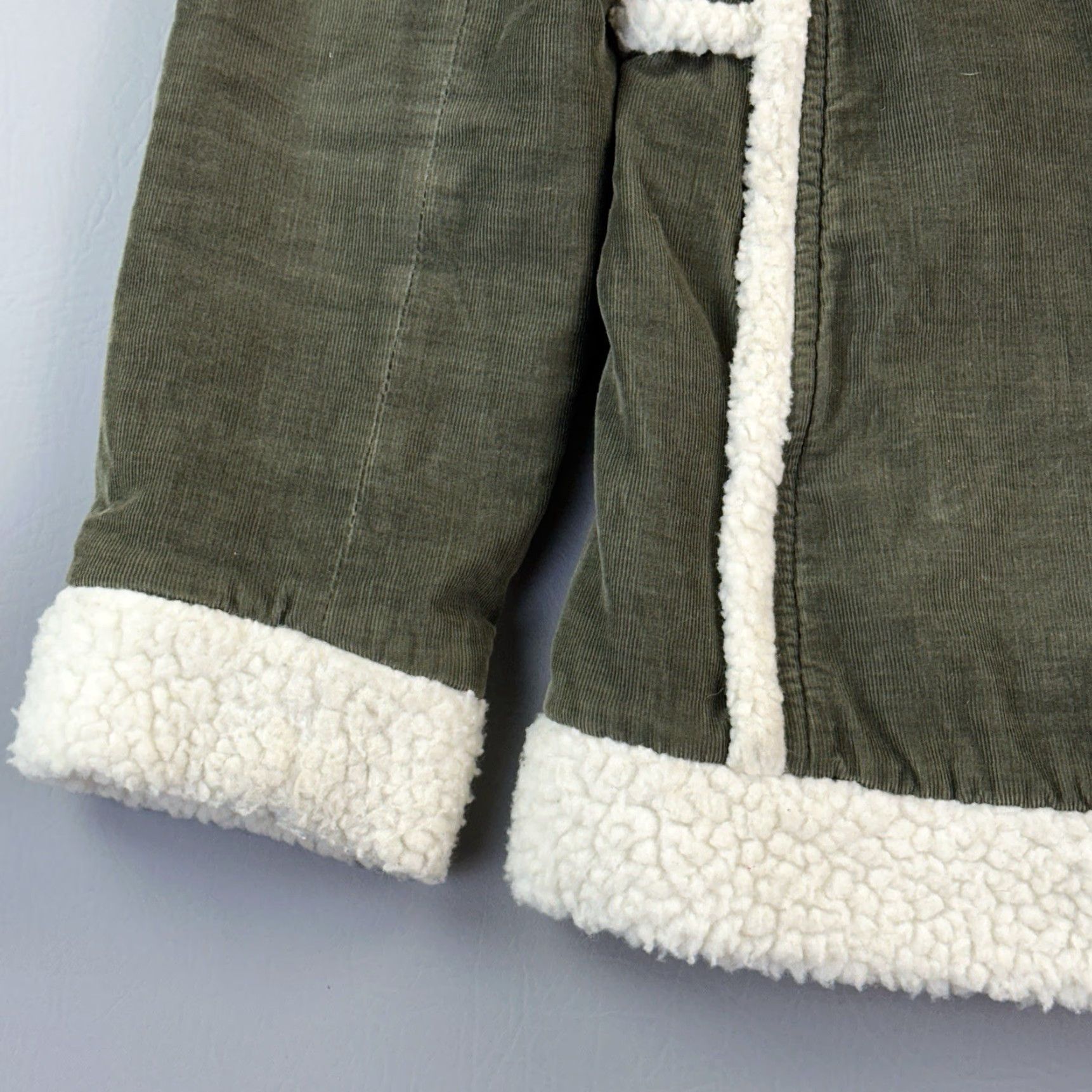 Rip Curl VINTAGE Rip Curl Jacket Womens Medium Green Corduroy Sherpa Lined Outdoor Y2K Size M / US 6-8 / IT 42-44 - 2 Thumbnail