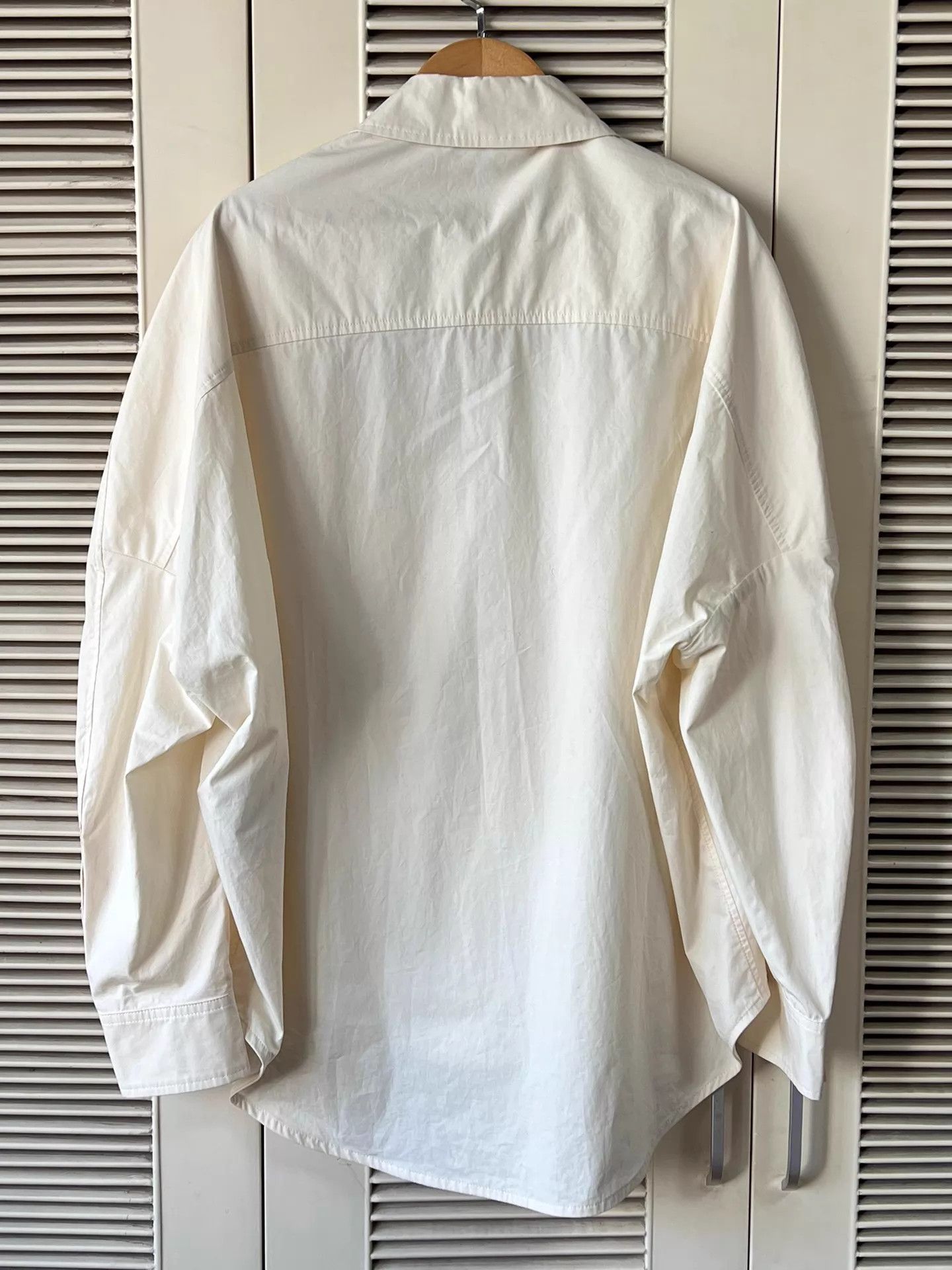 Moncler Moncler Women's Ivory Long-Sleeve Shirt 38 Size XS / US 0-2 / IT 36-38 - 2 Thumbnail