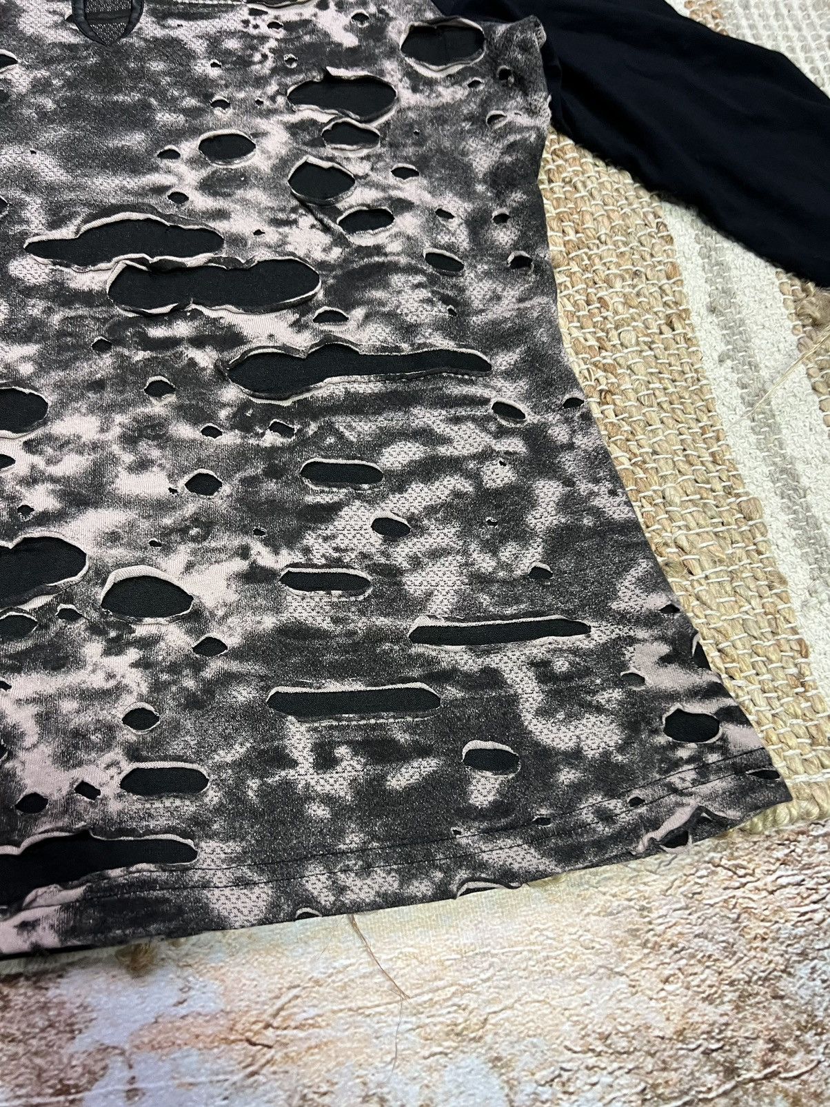 Vintage Vintage Japanese distressed long sleeve like diesel Size US S / EU 44-46 / 1 - 4 Thumbnail