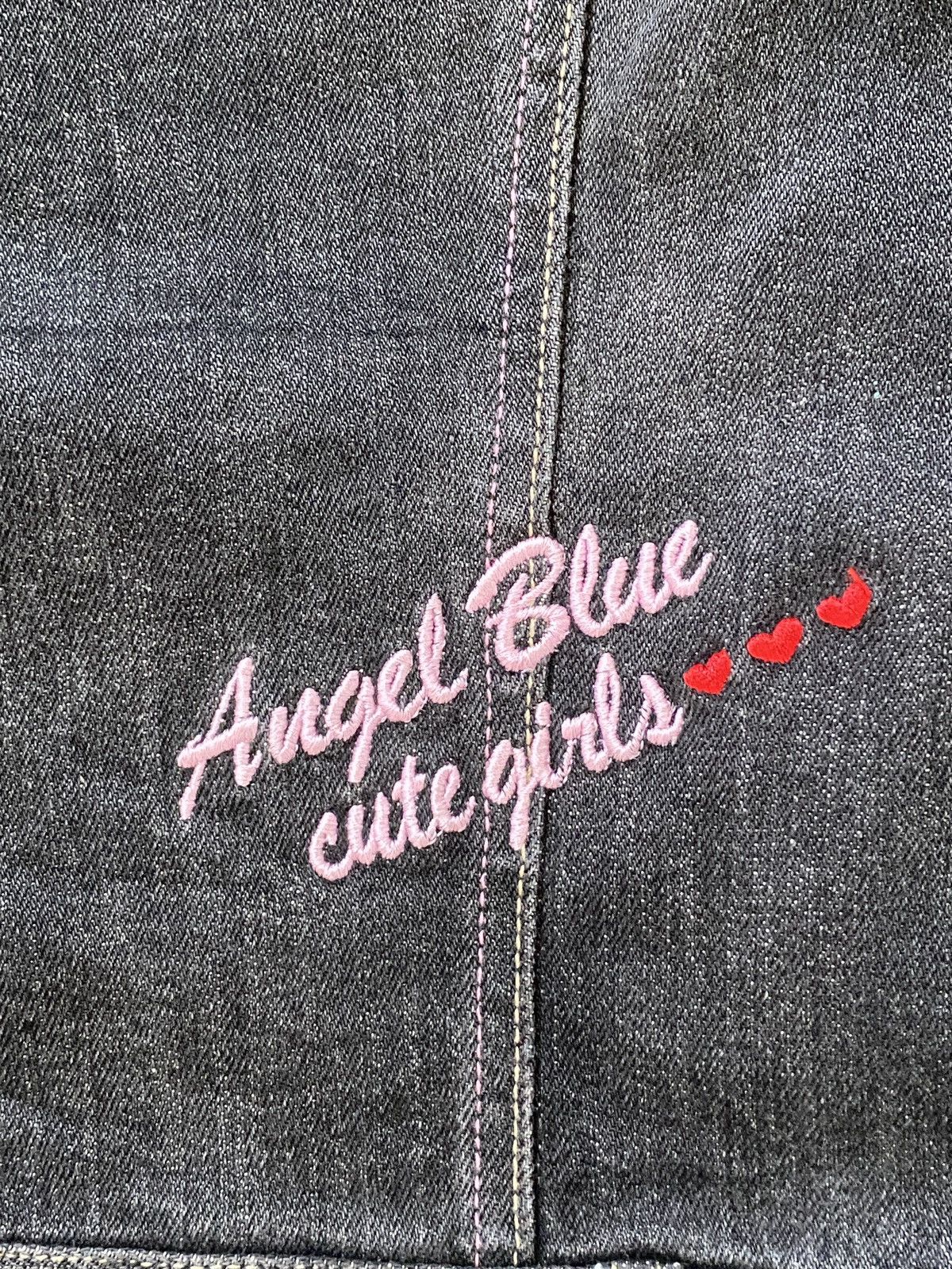 Angel Blue 2000s Angel Blue - Iconic Cute Girls Mascots Denim Jacket Size L / US 10 / IT 46 - 15 Thumbnail