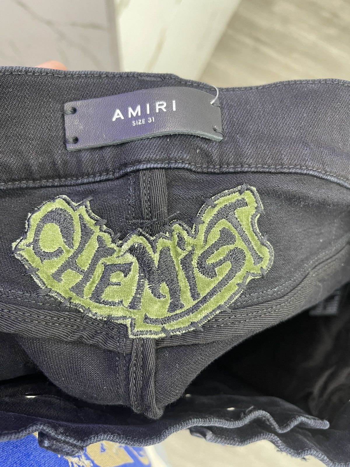 Amiri Amiri X chemist jeans (black/camo) Size US 31 - 3 Thumbnail