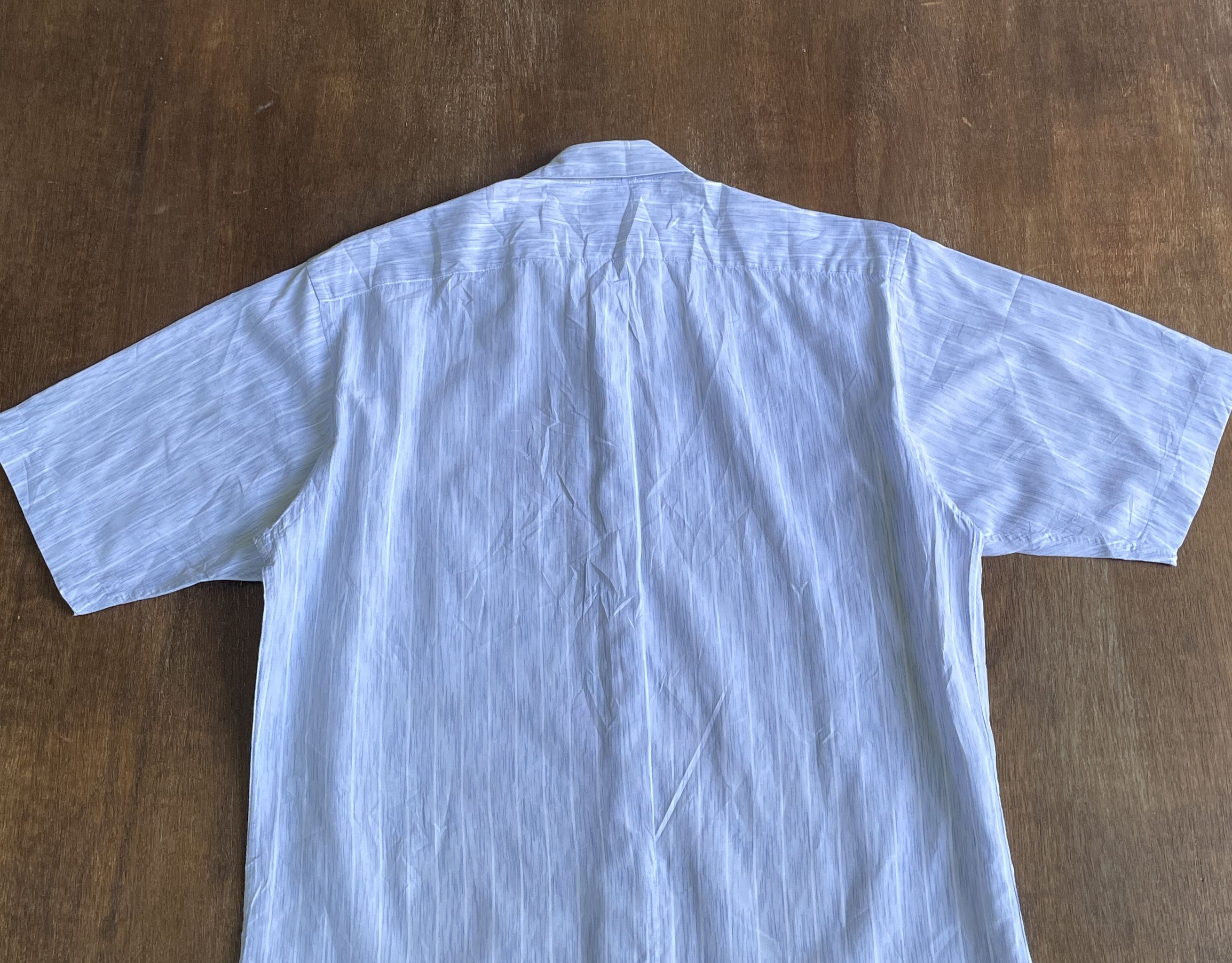 Issey Miyake ISSEY MIYAKE Miyake wavy stripped shirt Size US XXS / EU 40 - 7 Thumbnail