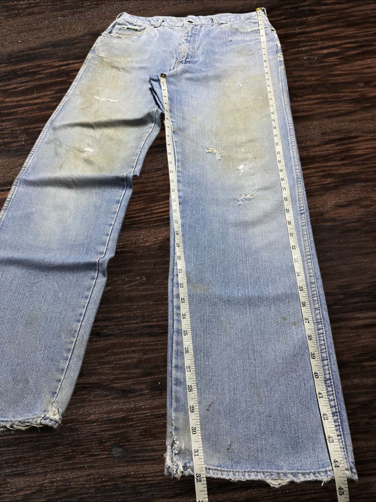 Edwin Vintage Japanese Brand Something guy Grunge Loose Jeans Size US 32 / EU 48 - 17 Thumbnail