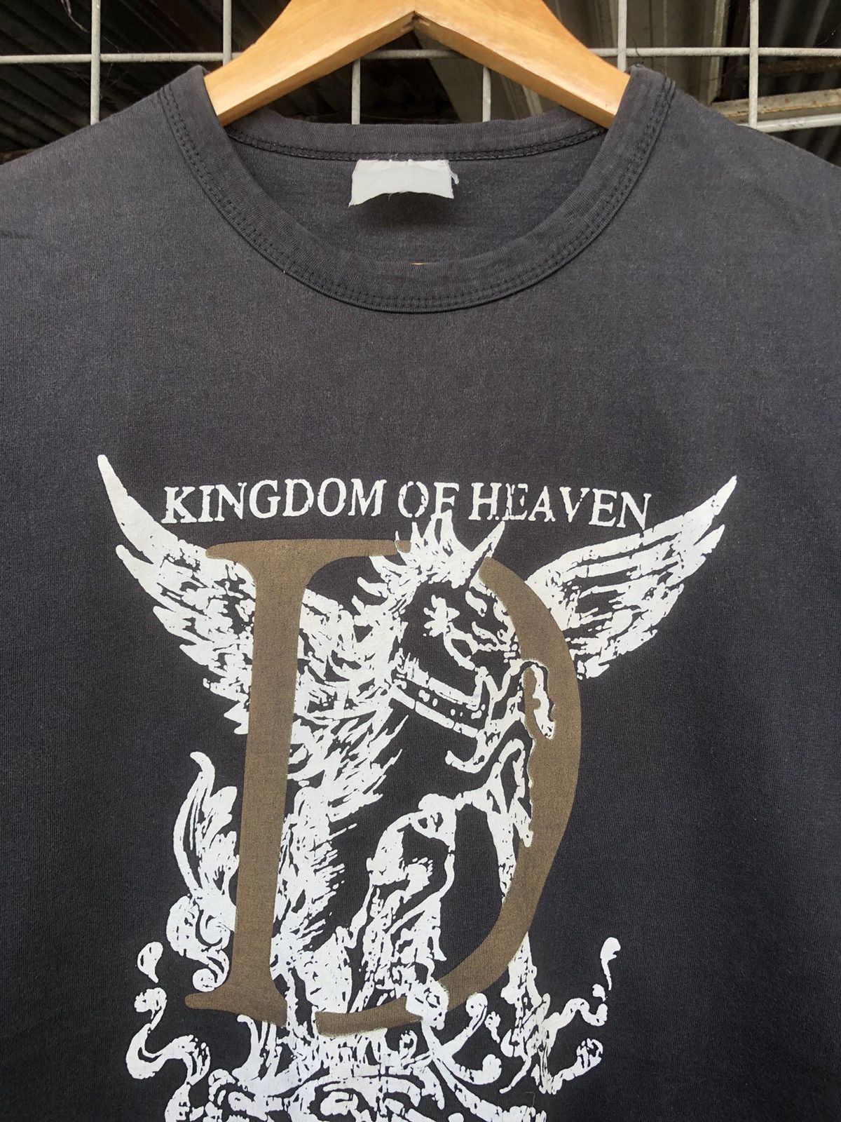 Vintage Vintage Sunfaded Y2K Kingdom Of Heaven Movie Tshirt Size US M / EU 48-50 / 2 - 2 Thumbnail