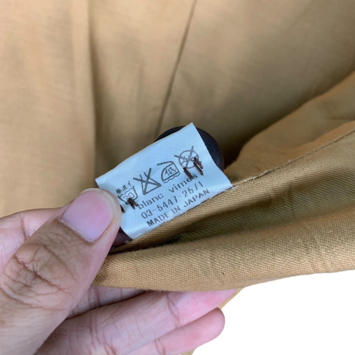Japanese Brand ANZU ANNEE Brown Double Breasted Coat #1253-C57 Size M / US 6-8 / IT 42-44 - 17 Thumbnail