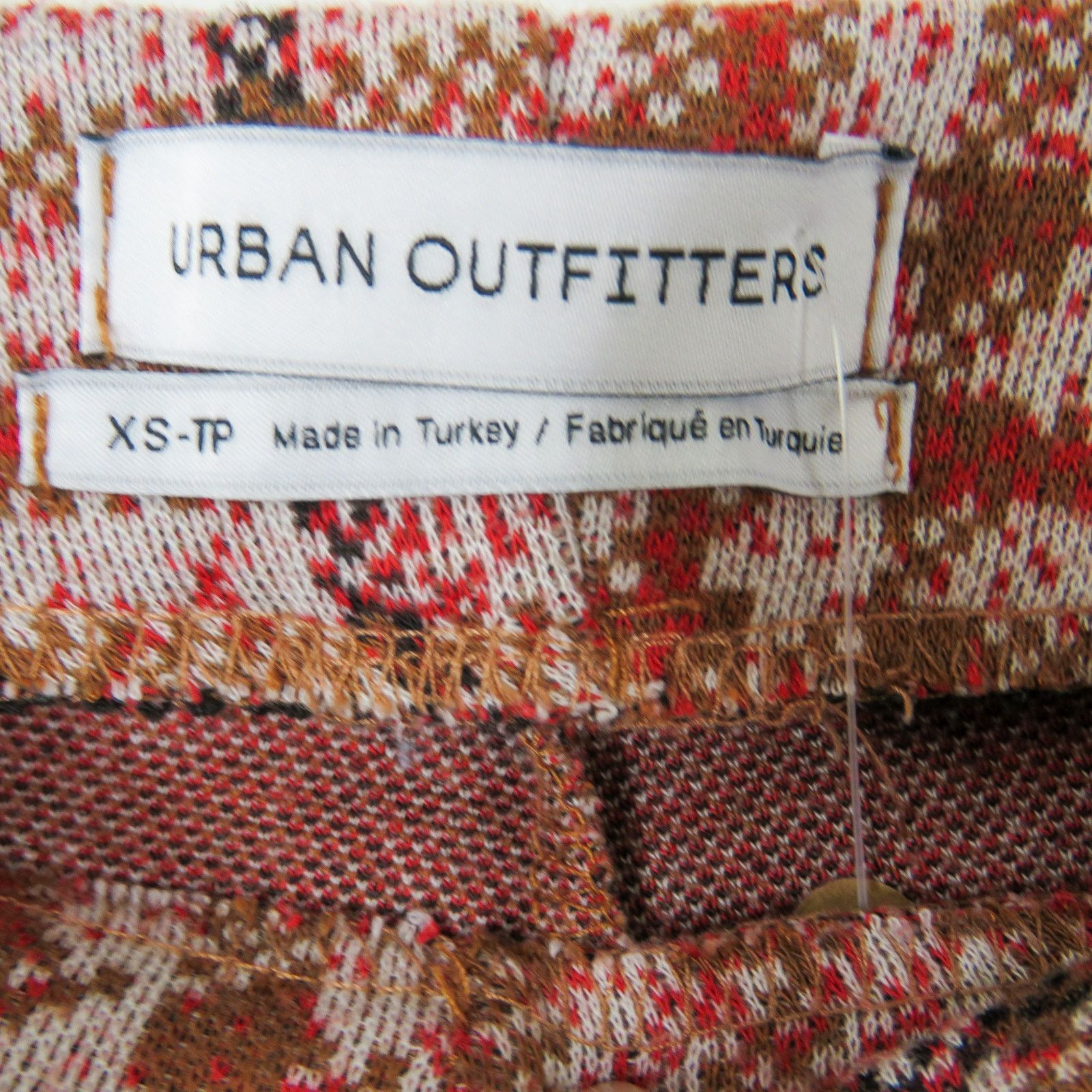 Urban Outfitters Urban Outfitters Bryn Pull On Flare Pants Plaid Pants XS Size 25" / US 0 / IT 36 - 4 Thumbnail