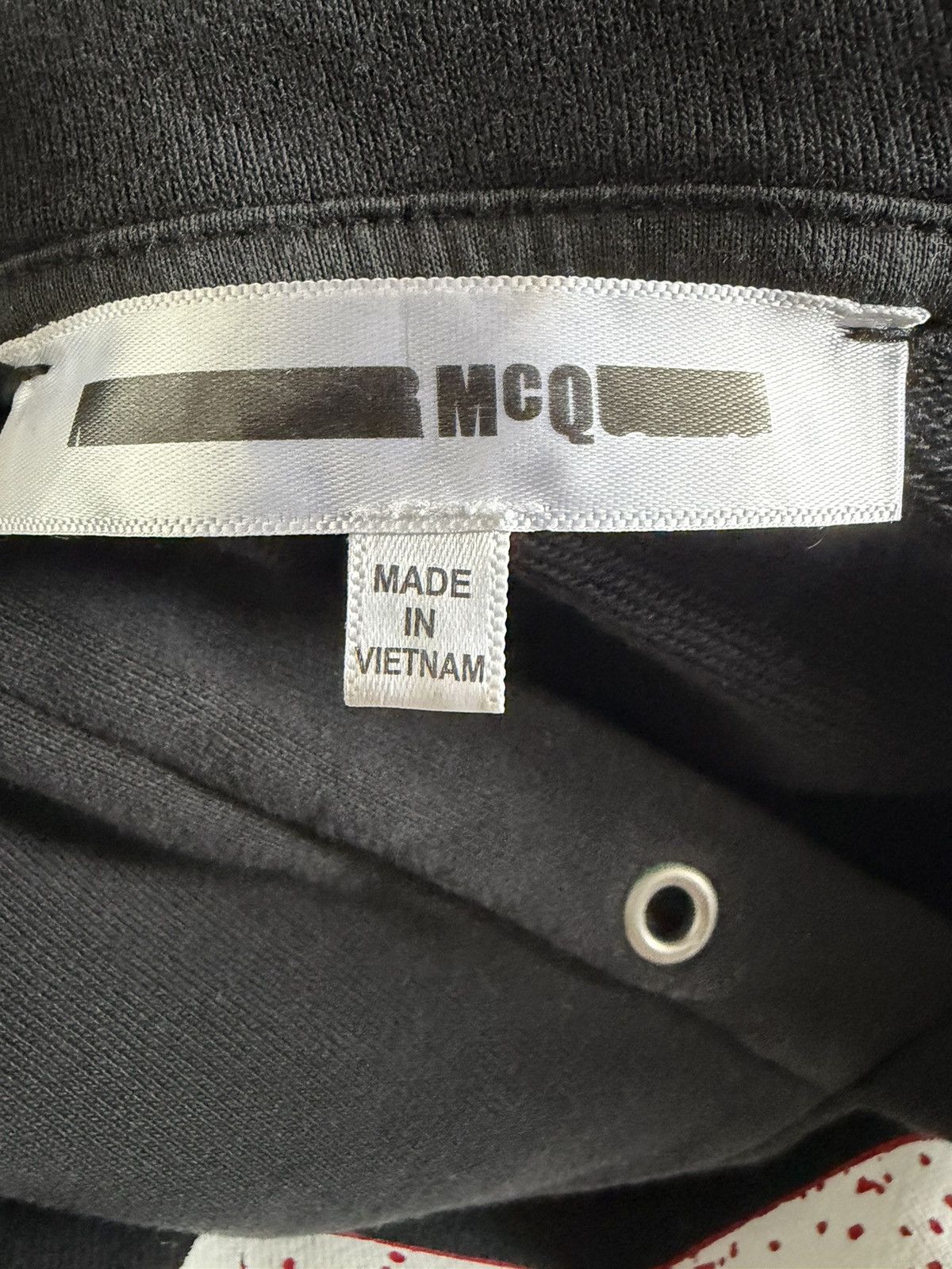 McQ Alexander McQueen MCQ Gothic Logo hoodie Size US XXL / EU 58 / 5 - 4 Thumbnail