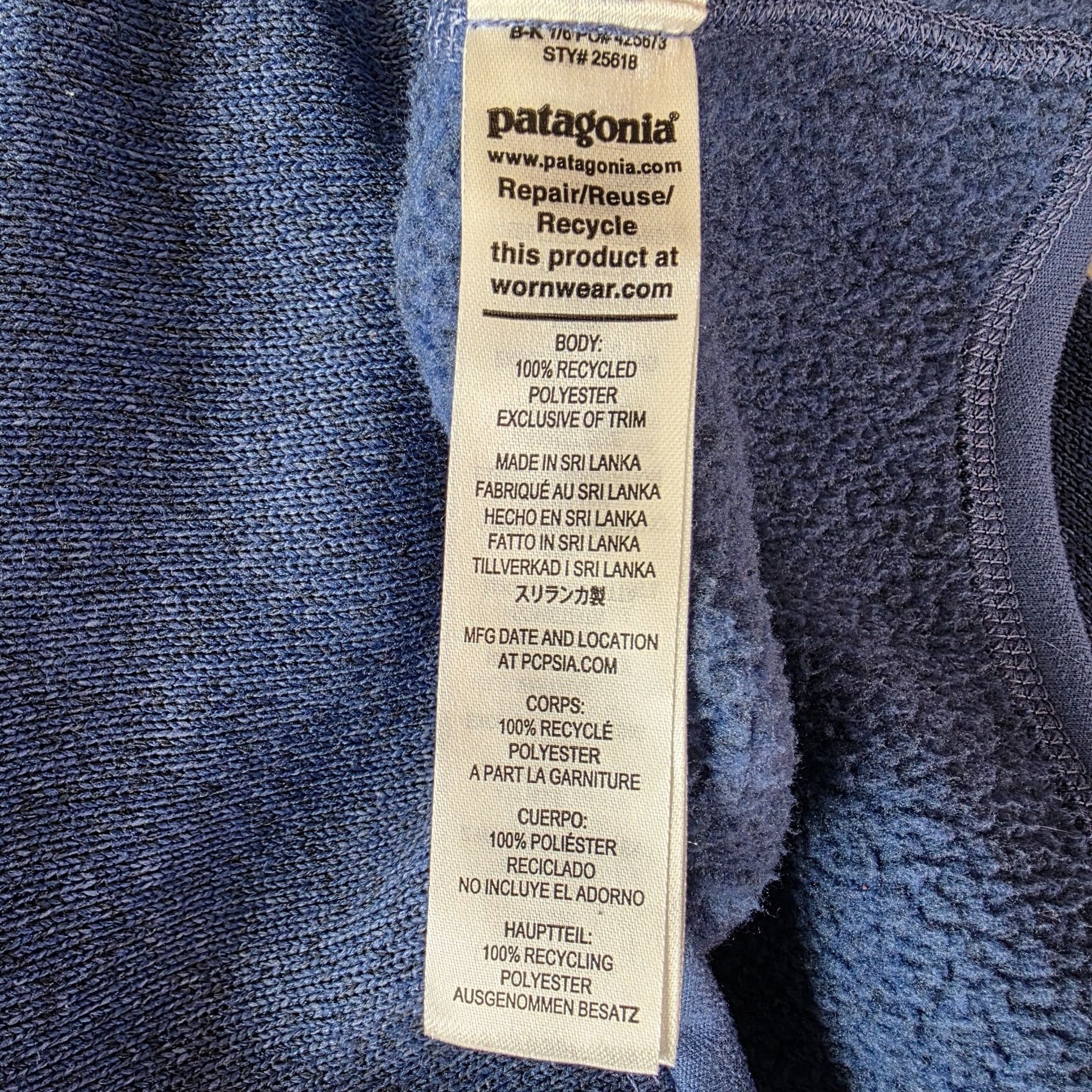 Patagonia Patagonia Womens Large Better Sweater Fleece 1/4 Zip Size L / US 10 / IT 46 - 7 Thumbnail