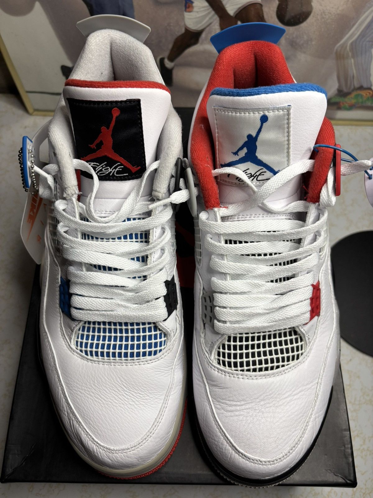 Jordan Brand Air Jordan 4 Retro What The 2019 Size US 12 / EU 45 - 2 Thumbnail