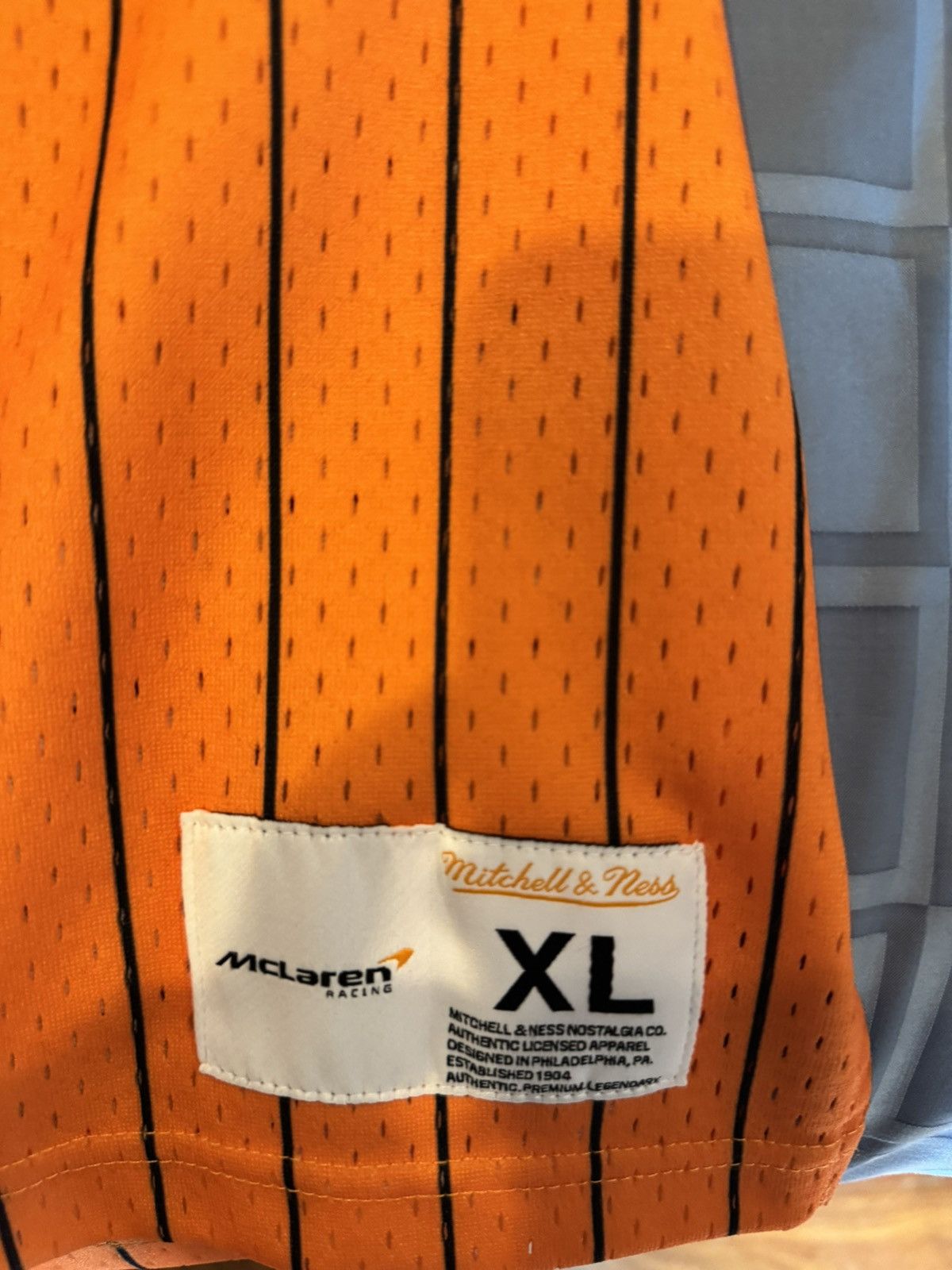 Formula 1 Mitchell and ness x McLaren Jersey Size US L / EU 52-54 / 3 - 3 Thumbnail