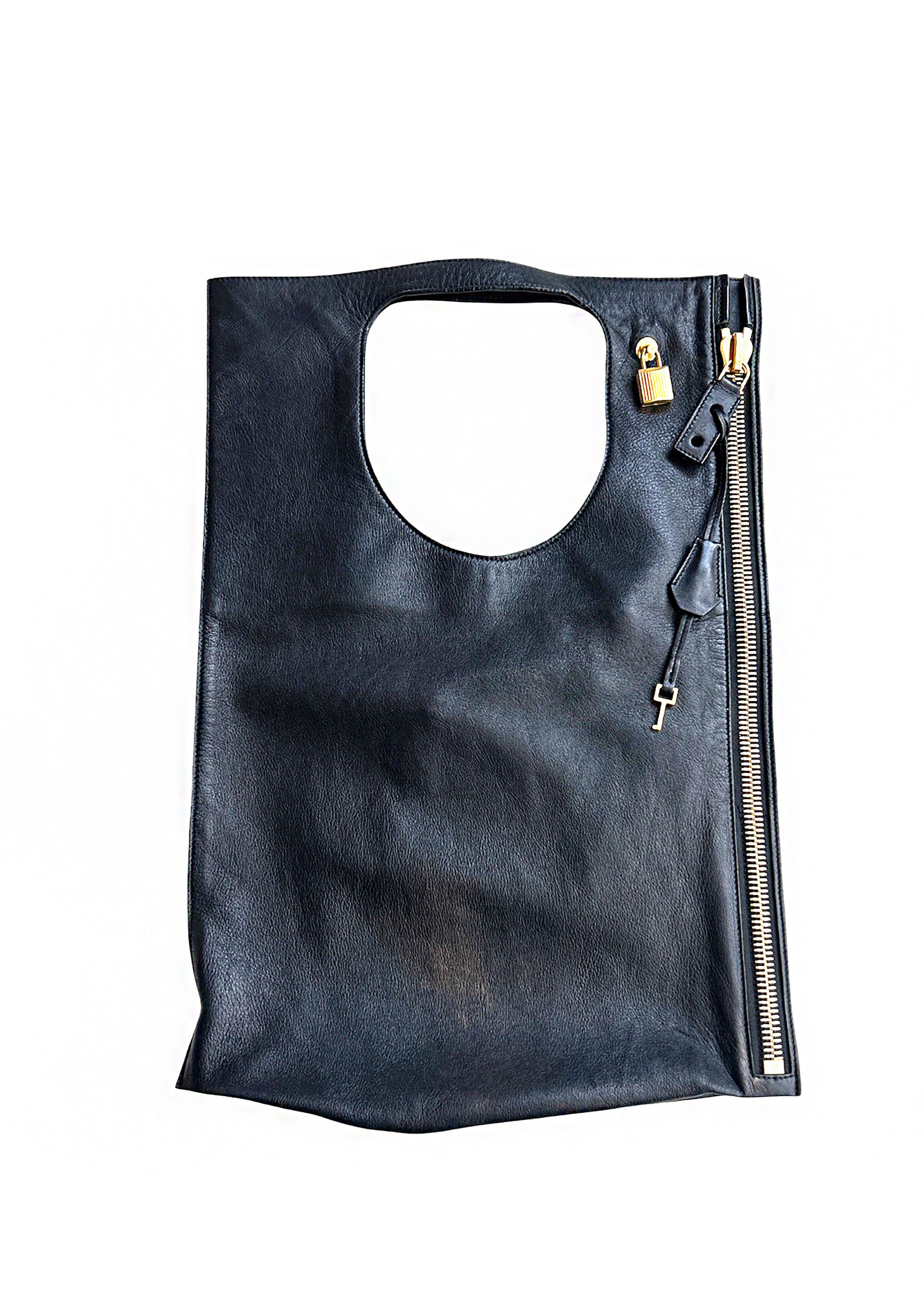 Tom Ford Tom Ford Alix Grained Leather Flat Shoulder Bag Size ONE SIZE - 2 Thumbnail