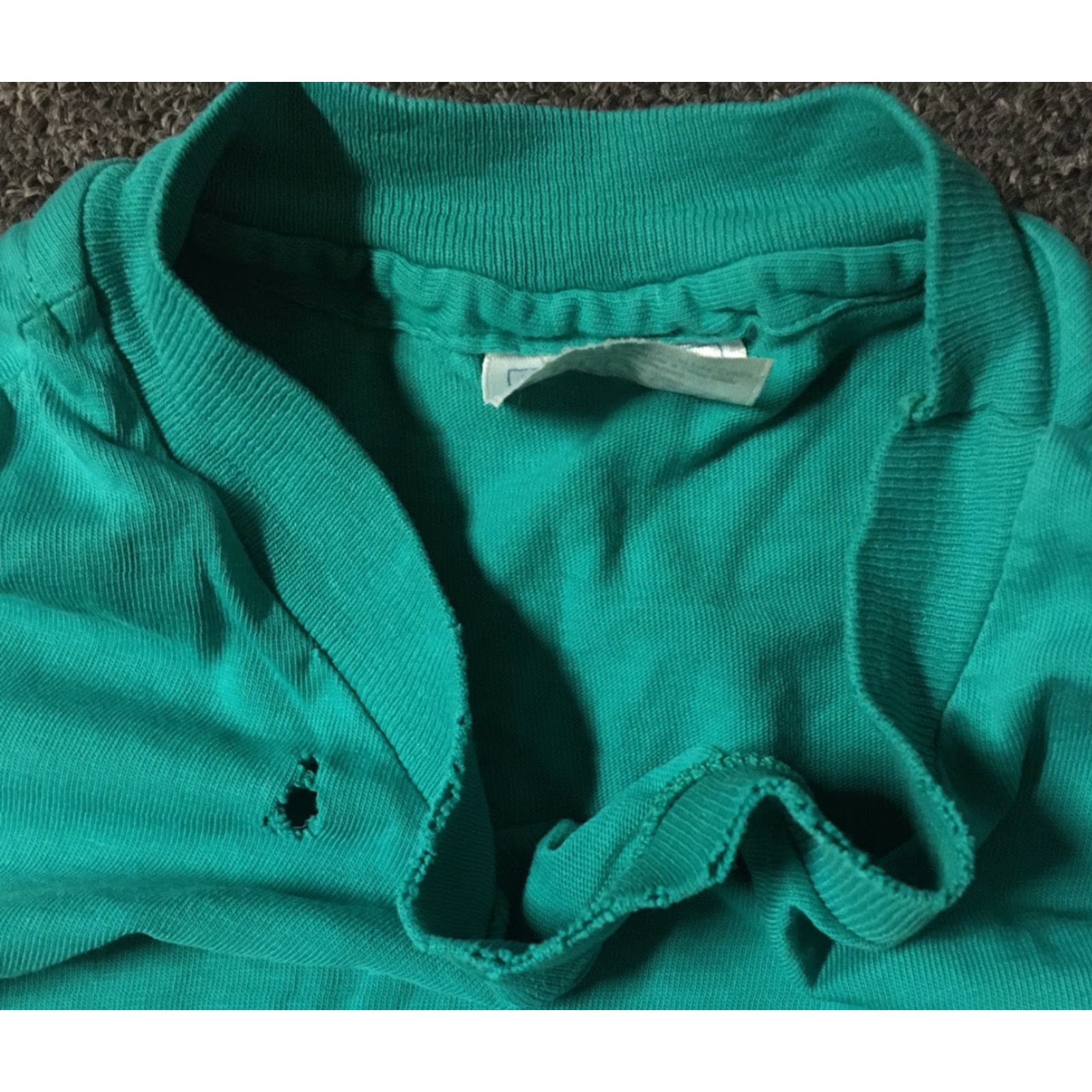 Vintage VINTAGE California Coast Club Faded Distress Shirt L Surf Skate Beach Grunge OP Shirt Mens Green 80s California Surf 90s Grunge Ocean Beach USA Size US L / EU 52-54 / 3 - 6 Thumbnail