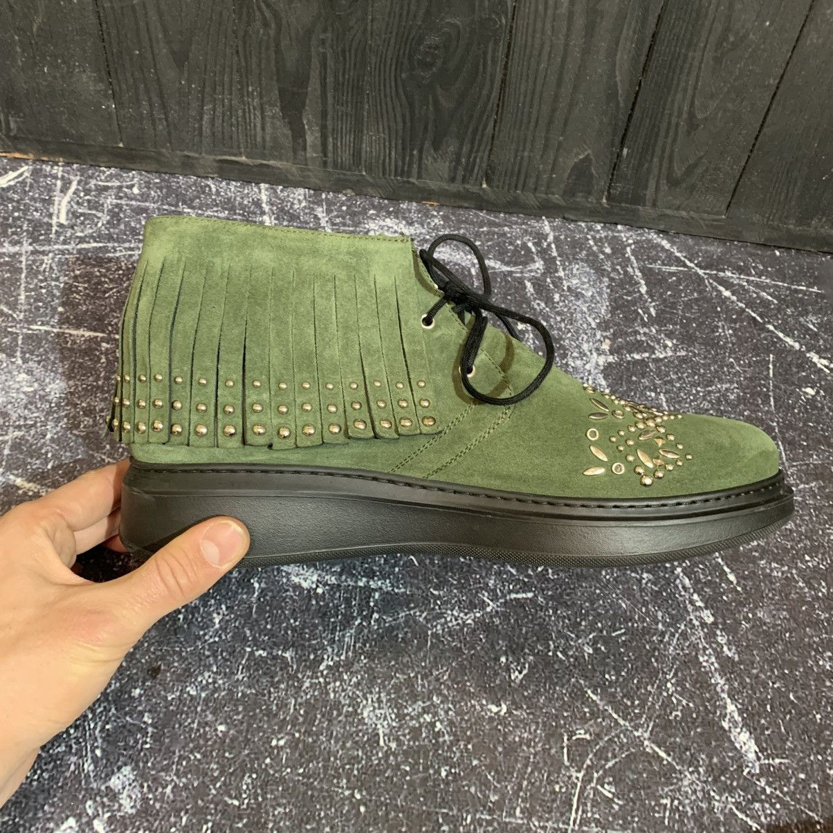 Paciotti Cesare Paciotti Women’s Suede Hi-Top Sneakers Size 7 Size US 7 / IT 37 - 9 Thumbnail
