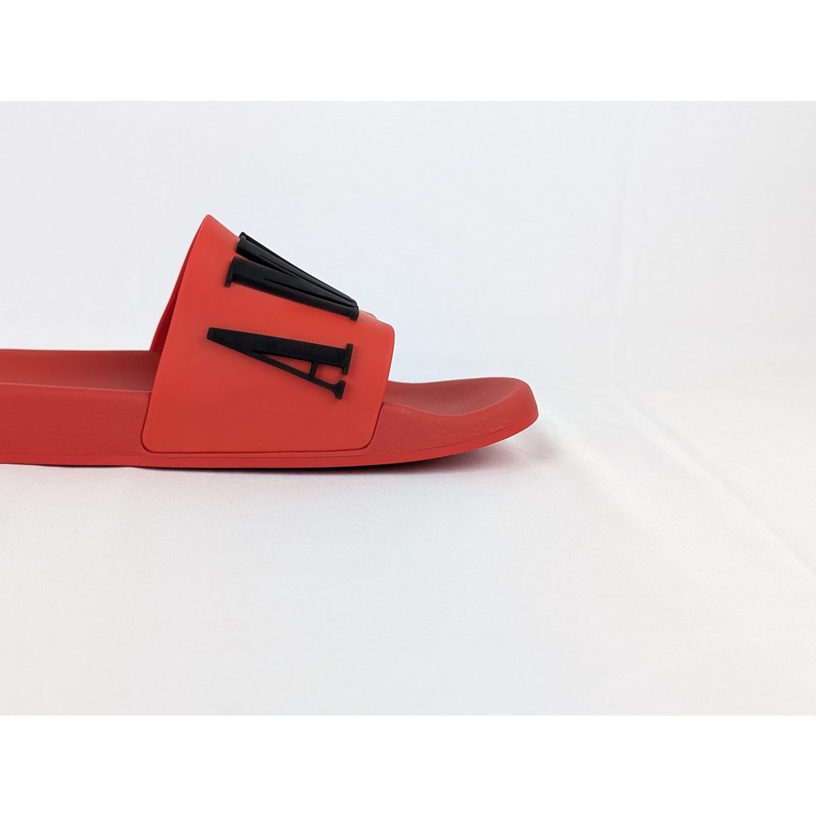 Amiri o1rshd1 Q: 2 / Logo Pool Slide in Red/Black Size US 8 / EU 41 - 3 Thumbnail