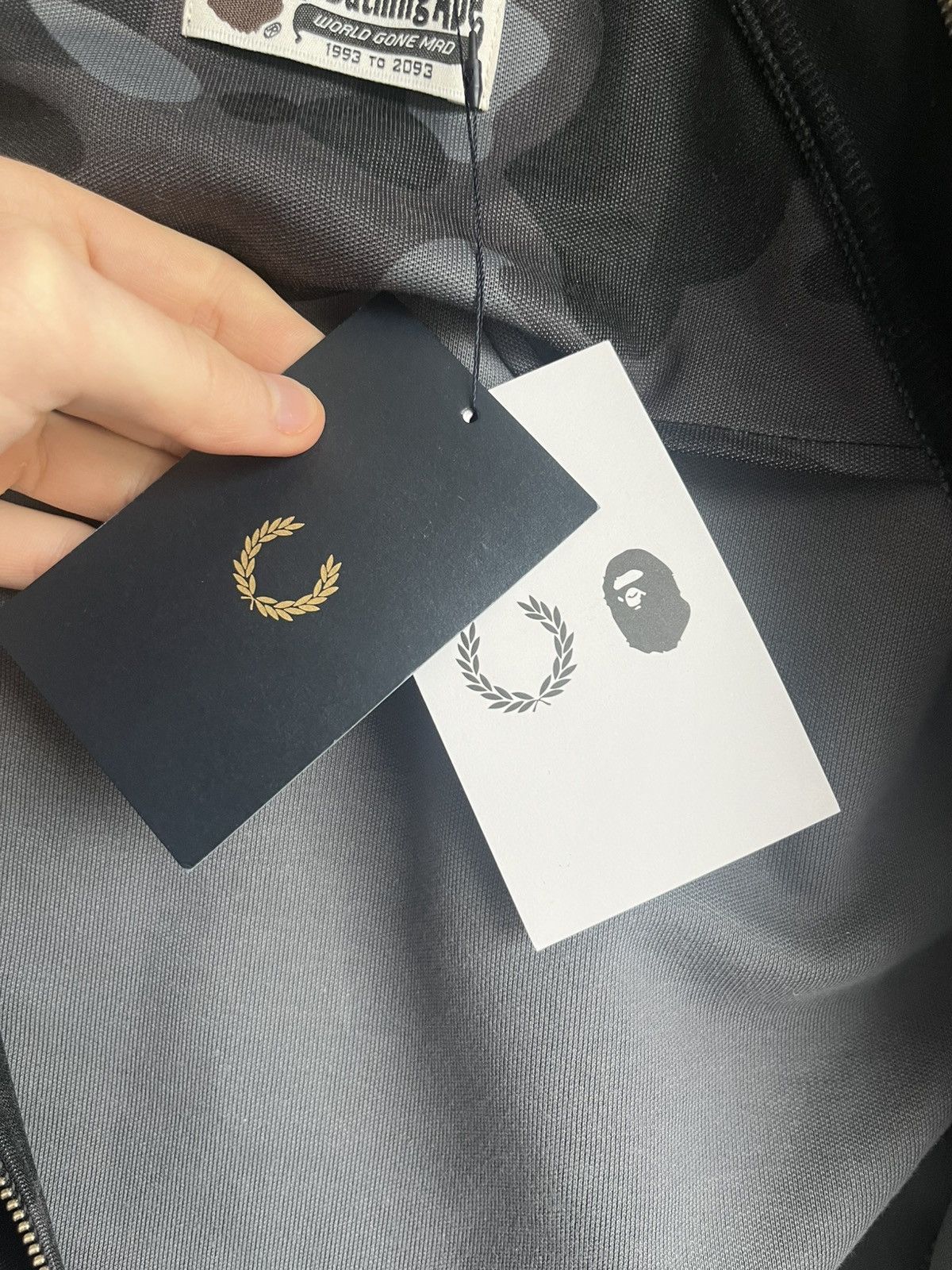 Bape × Fred Perry Bape x Fred Perry Color Camo Track Jacket Size US S / EU 44-46 / 1 - 4 Thumbnail