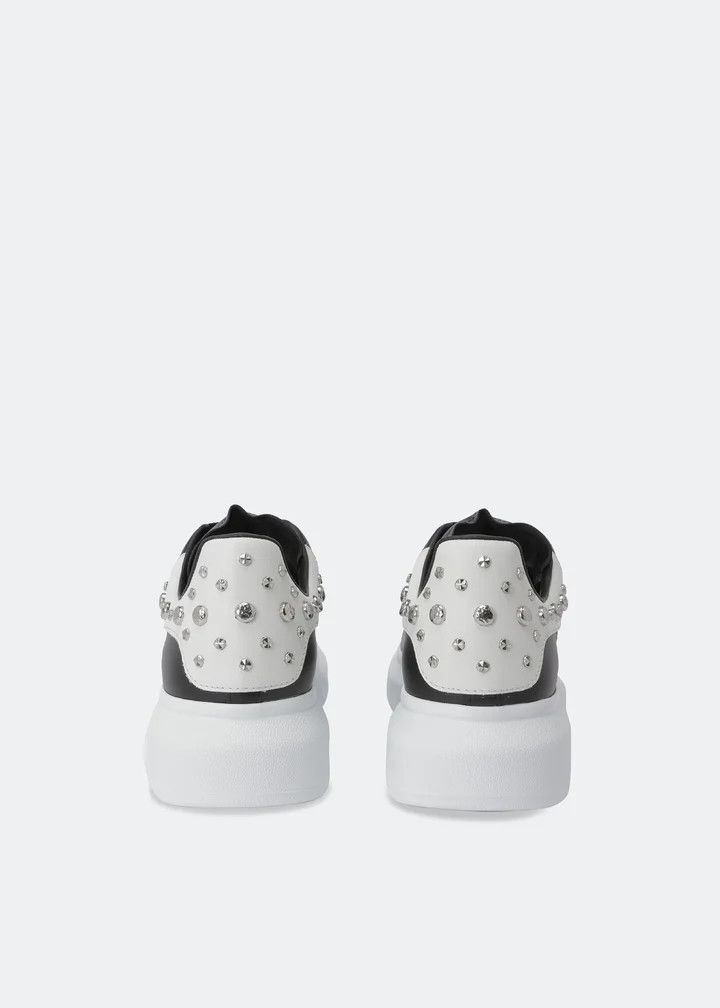 Alexander McQueen o1w1db10725 Oversized Sneaker in Black Size US 12.5 / EU 45-46 - 3 Thumbnail
