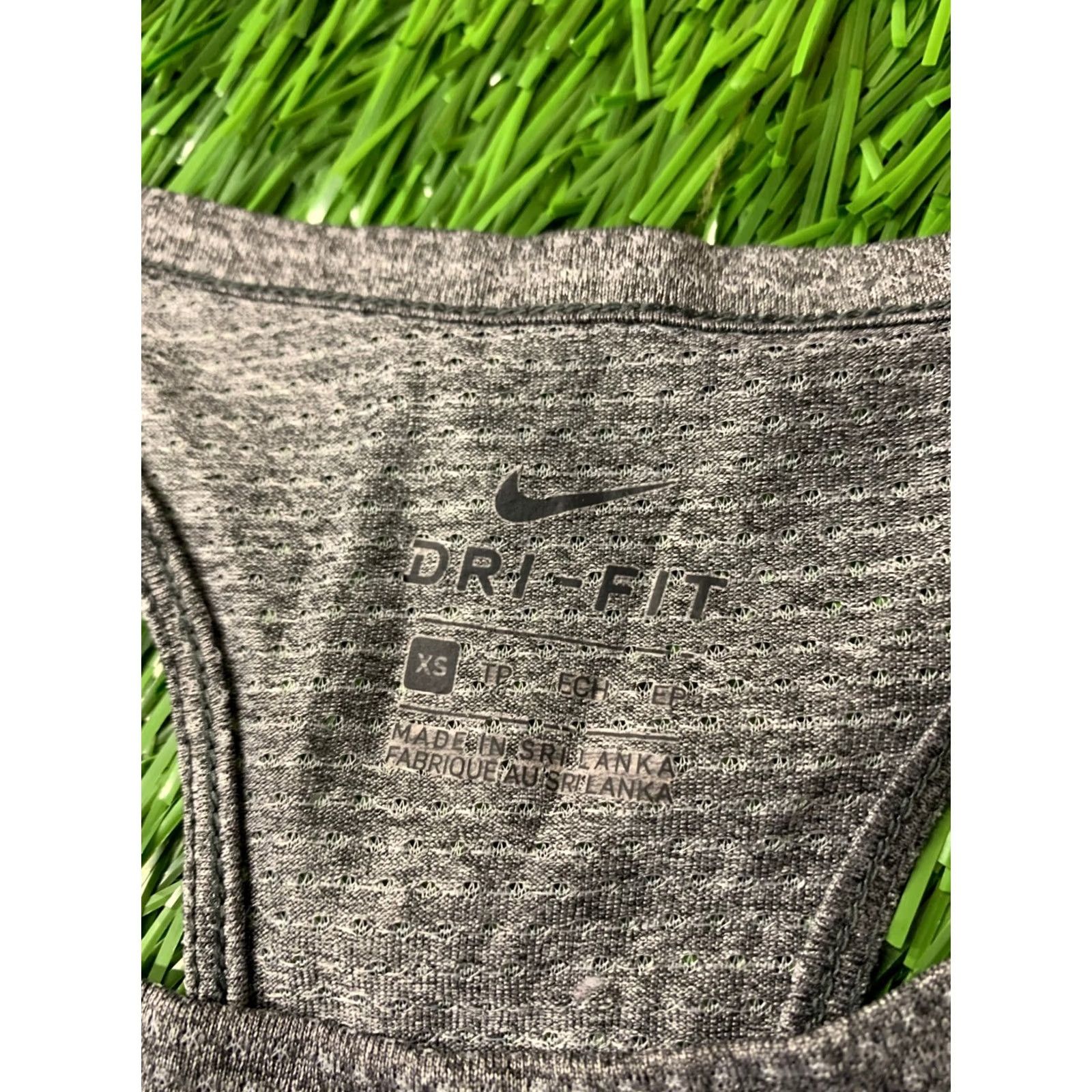 Nike Nike Dri-FIT Running Shirt Women Training XS Gray T-Shirt/TEE Short Sleeve Sport Jersey Size XS / US 0-2 / IT 36-38 - 5 Thumbnail