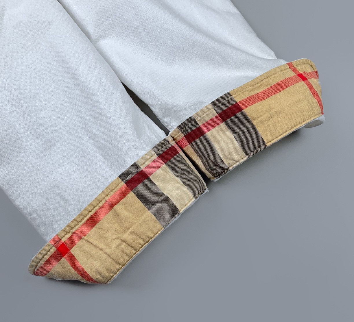 Burberry Burberry Brit Oxford Classic White Nova Check Shirt Size XL Size US XL / EU 56 / 4 - 12 Thumbnail