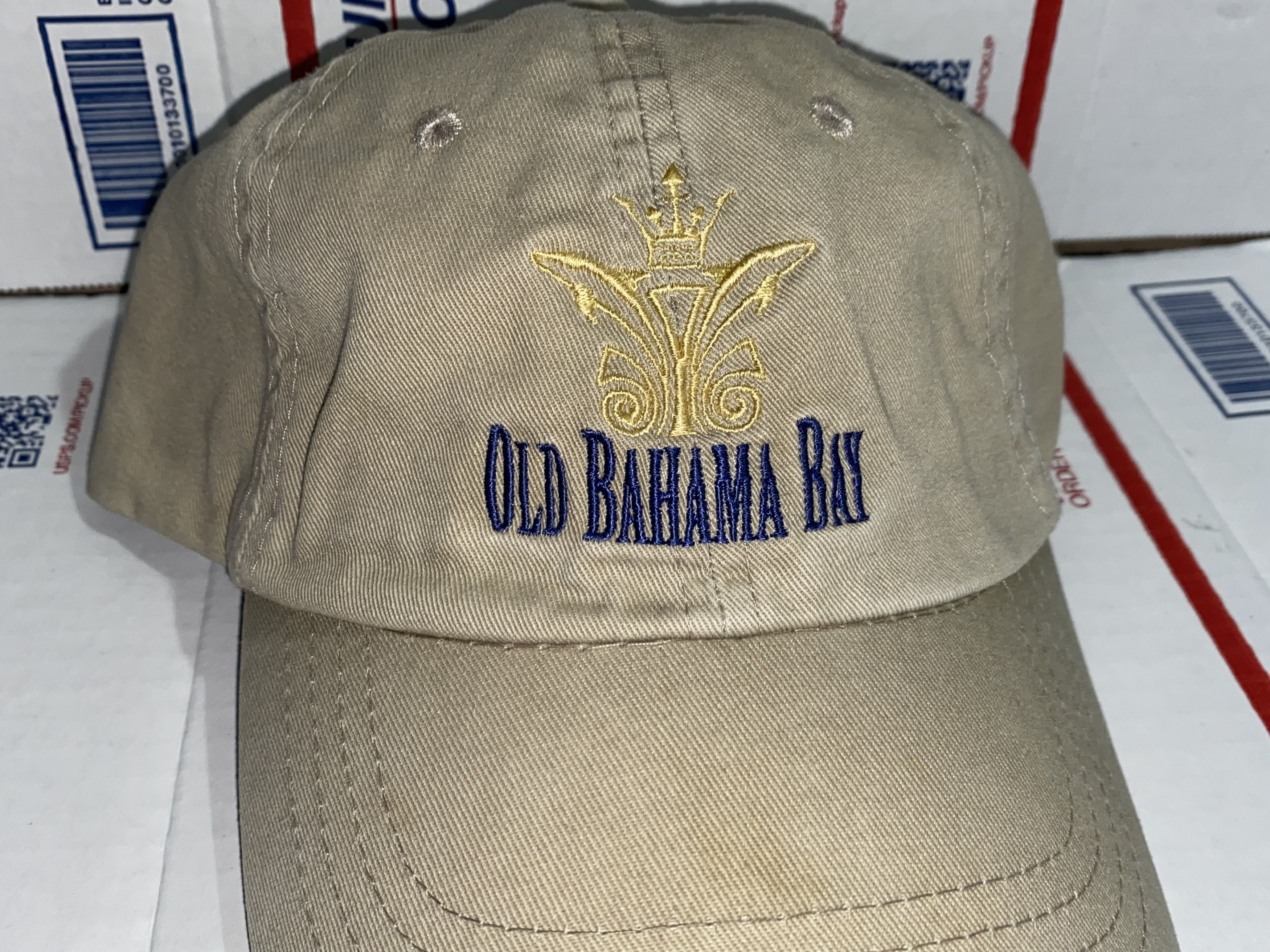 Vintage Old Bahama Bay West End Grand Island baseball Cap dad hat US Size ONE SIZE - 2 Thumbnail