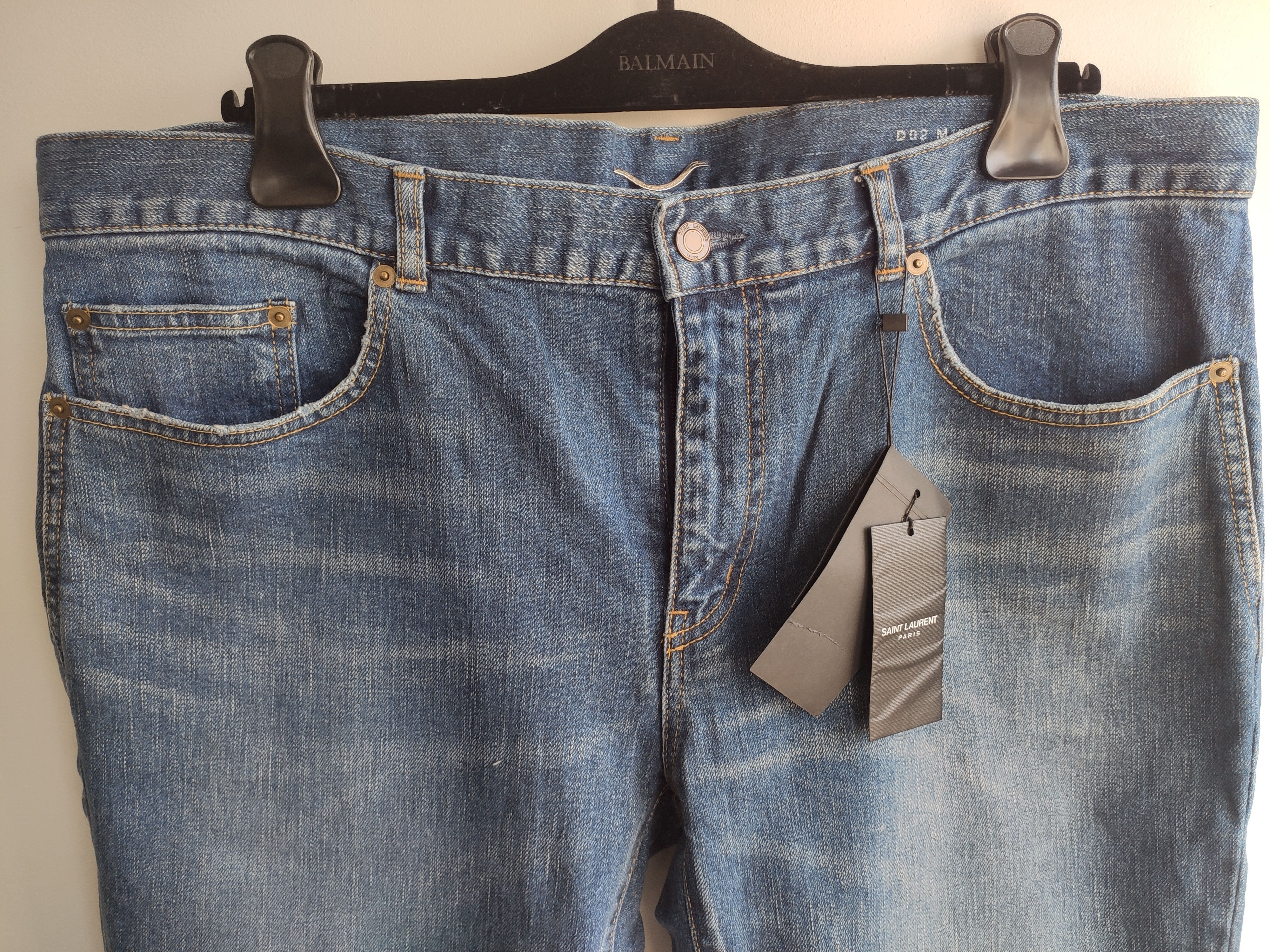 Saint Laurent Paris SAINT LAURENT jeans 36 BNWT Size US 36 / EU 52 - 2 Thumbnail