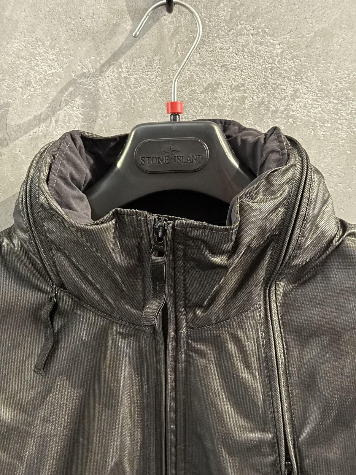 Stone Island 💎Stone Island 💎 Metallic Run Proof Nylon Jacket (XL) 💥 Size US XL / EU 56 / 4 - 3 Thumbnail